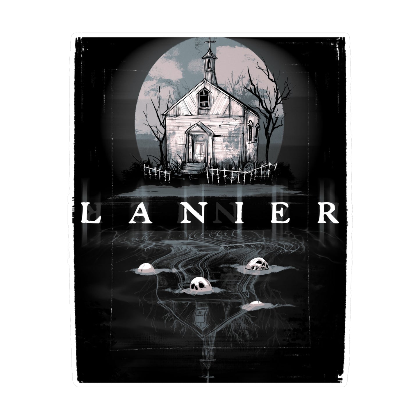 Lake Lanier Kiss-Cut Vinyl Decal