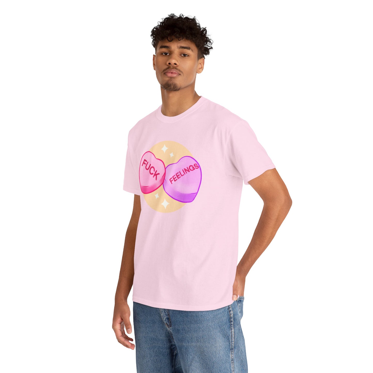 Fuck Feelings Unisex Heavy Cotton Tee