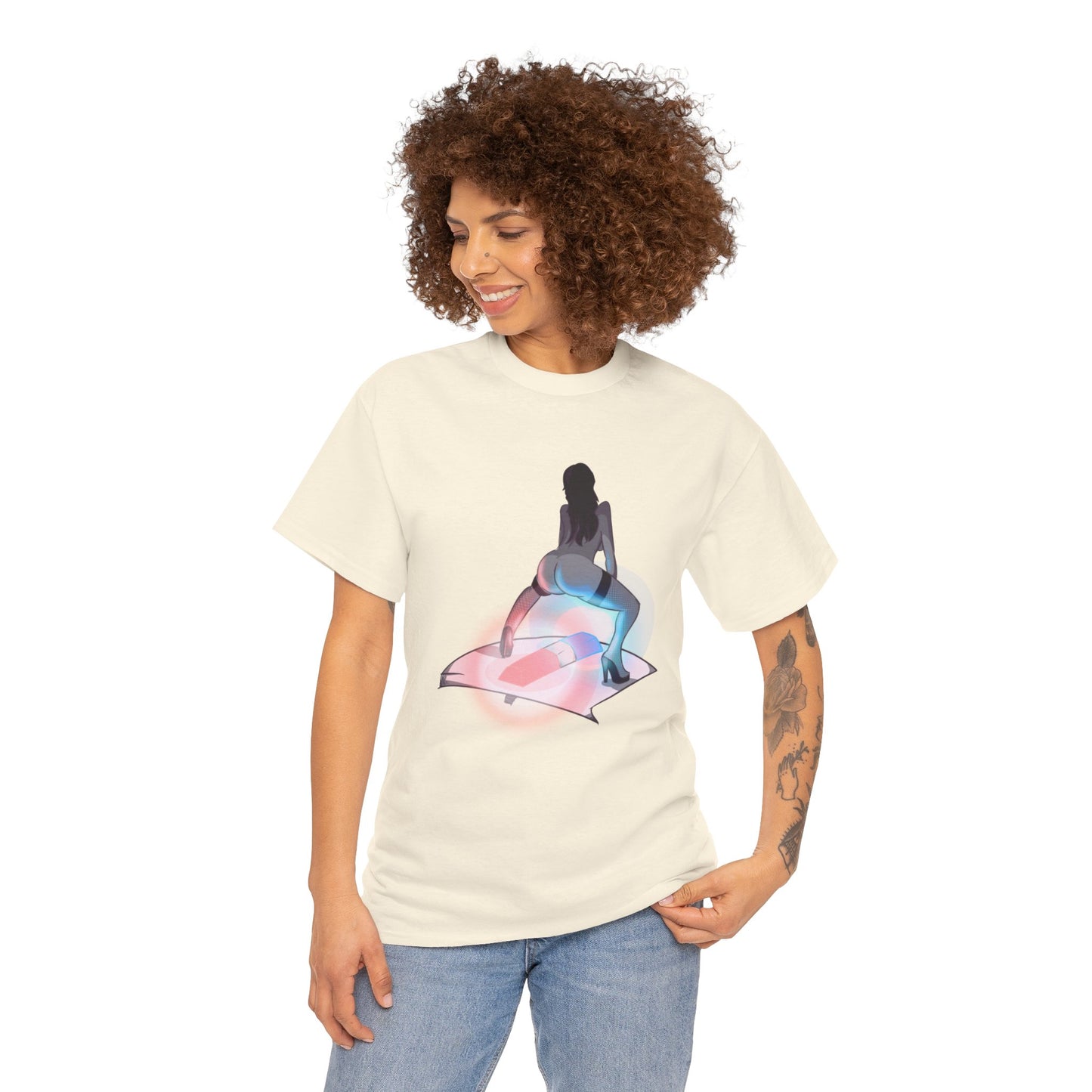 Twerking Under Influence Unisex Heavy Cotton Tee