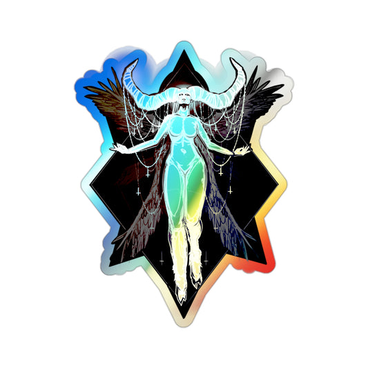 The Deceiver Holographic Die-cut Stickers