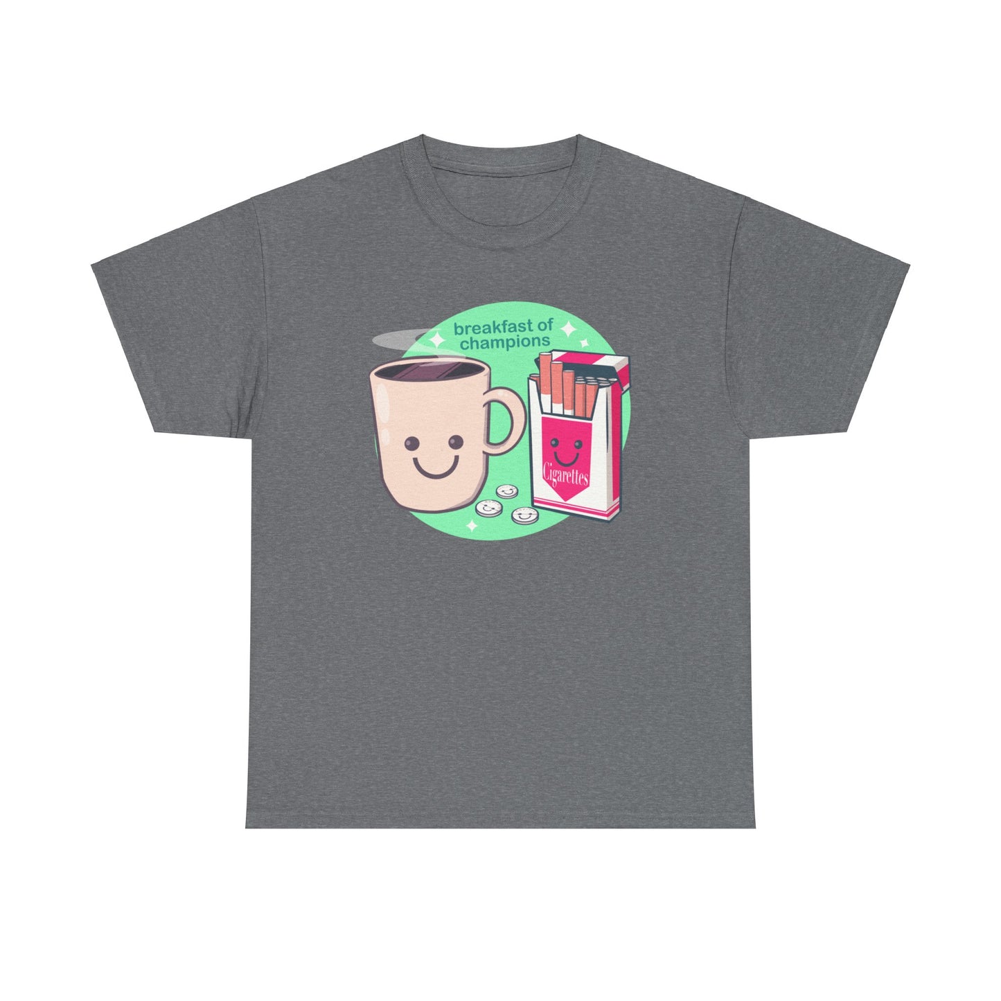 Breakfast of Champions Unisex Heavy Cotton Tee