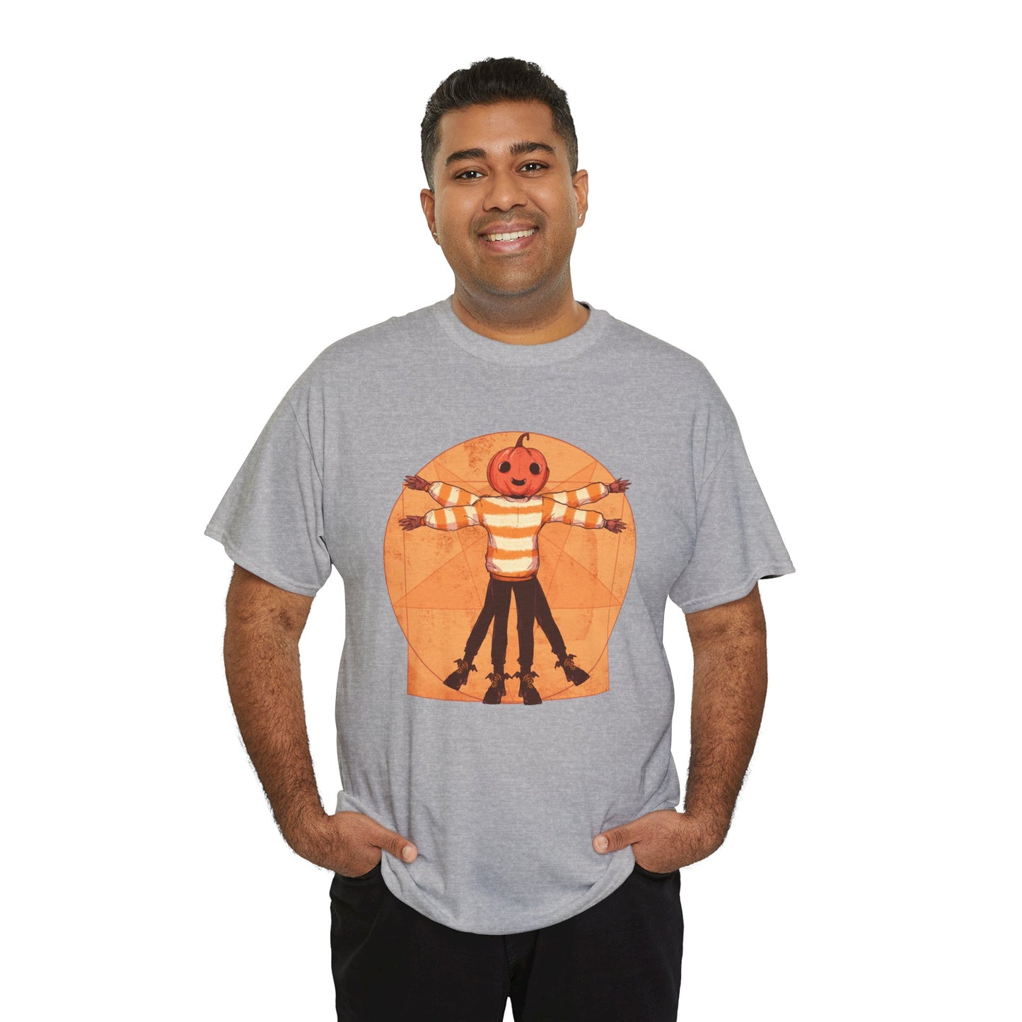 Vitruvian Halloween Unisex Heavy Cotton Tee