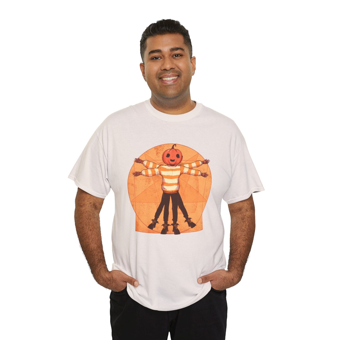 Vitruvian Halloween Unisex Heavy Cotton Tee