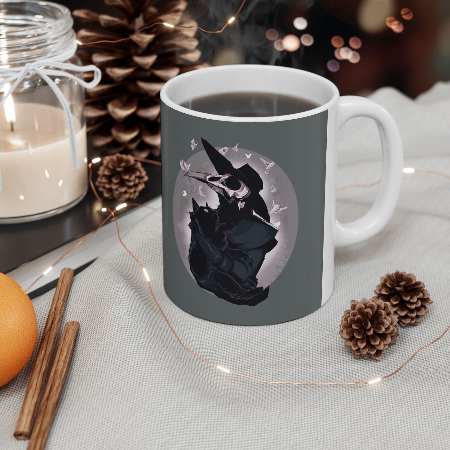Nocturnal Ceramic Mug 11oz