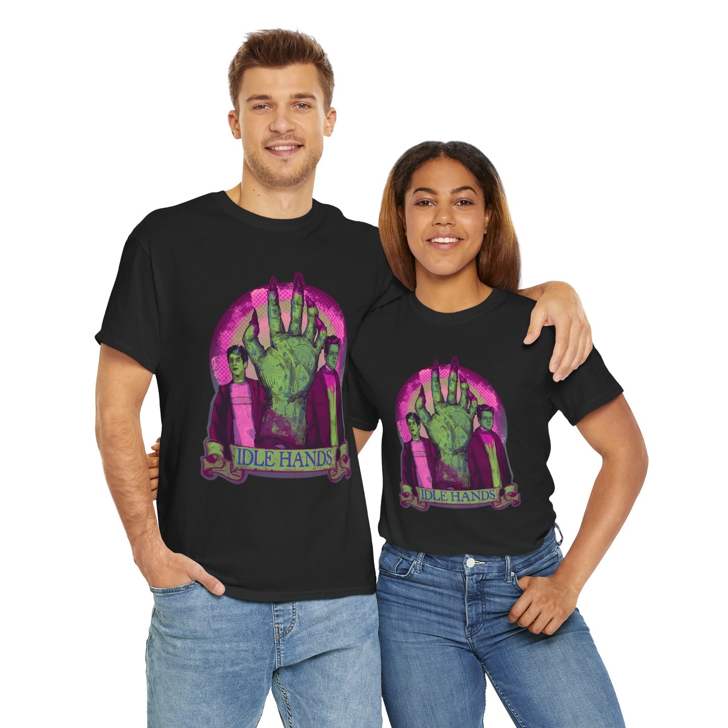 Spooky Hands Unisex Heavy Cotton Tee