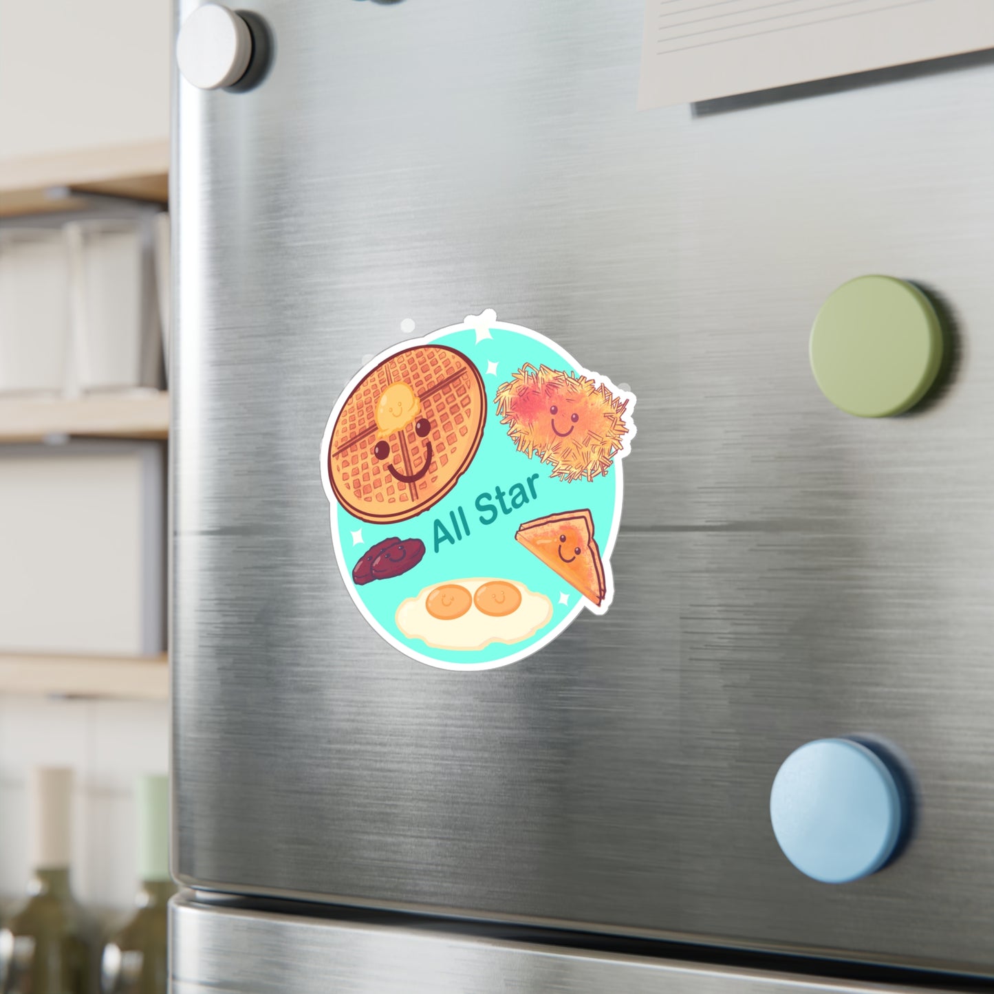 All Star Breakfast Kiss-Cut Vinyl Decal