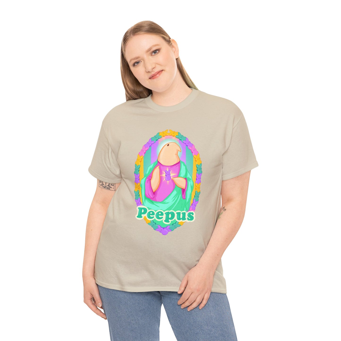 Peepus Unisex Heavy Cotton Tee