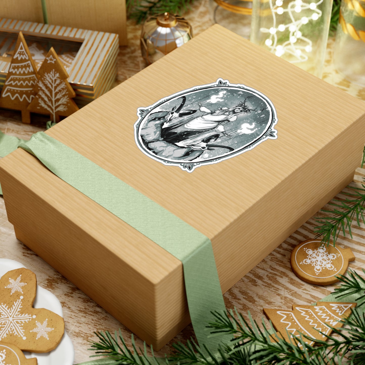 Winter Solstice Kiss-Cut Vinyl Decal