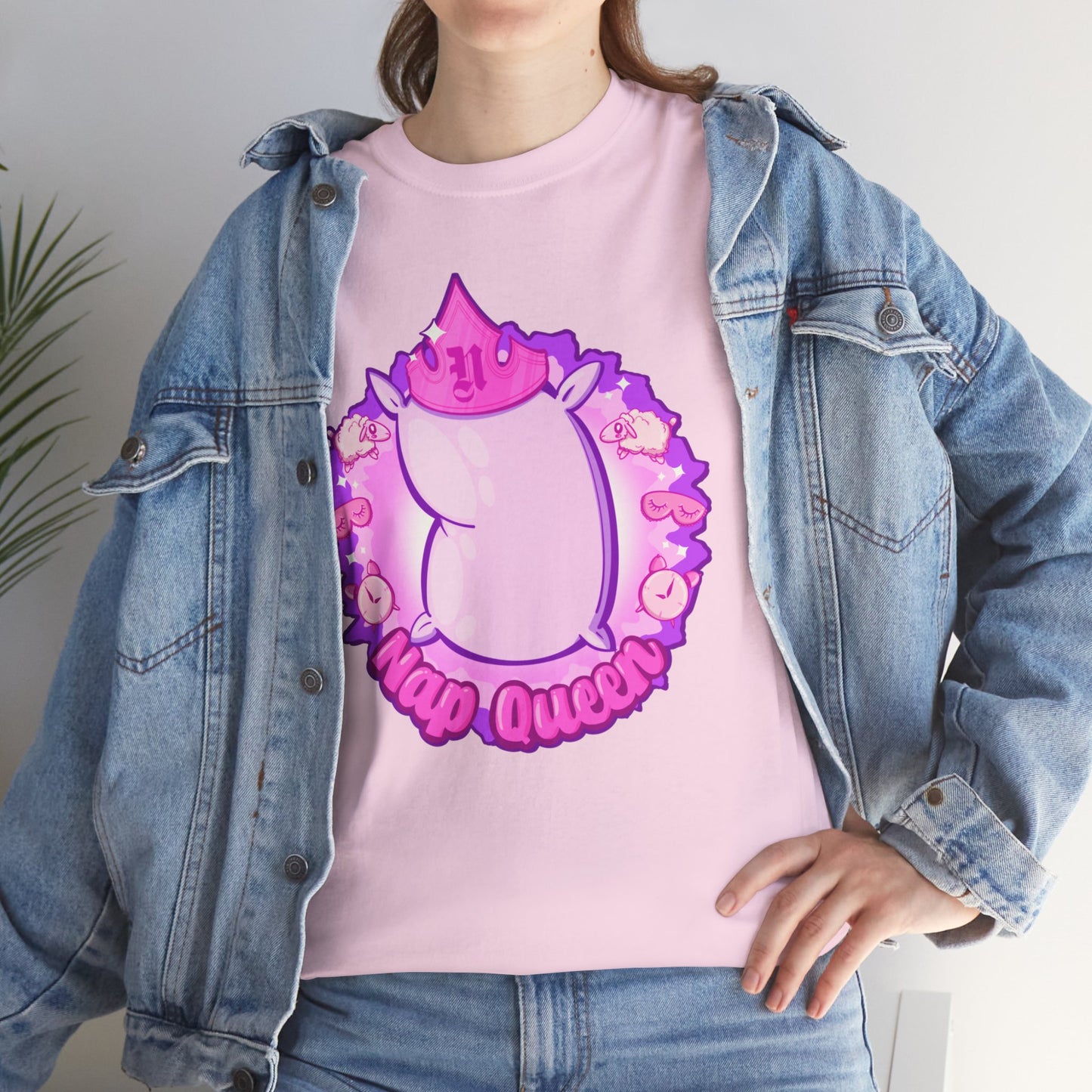 Nap Queen Unisex Heavy Cotton Tee