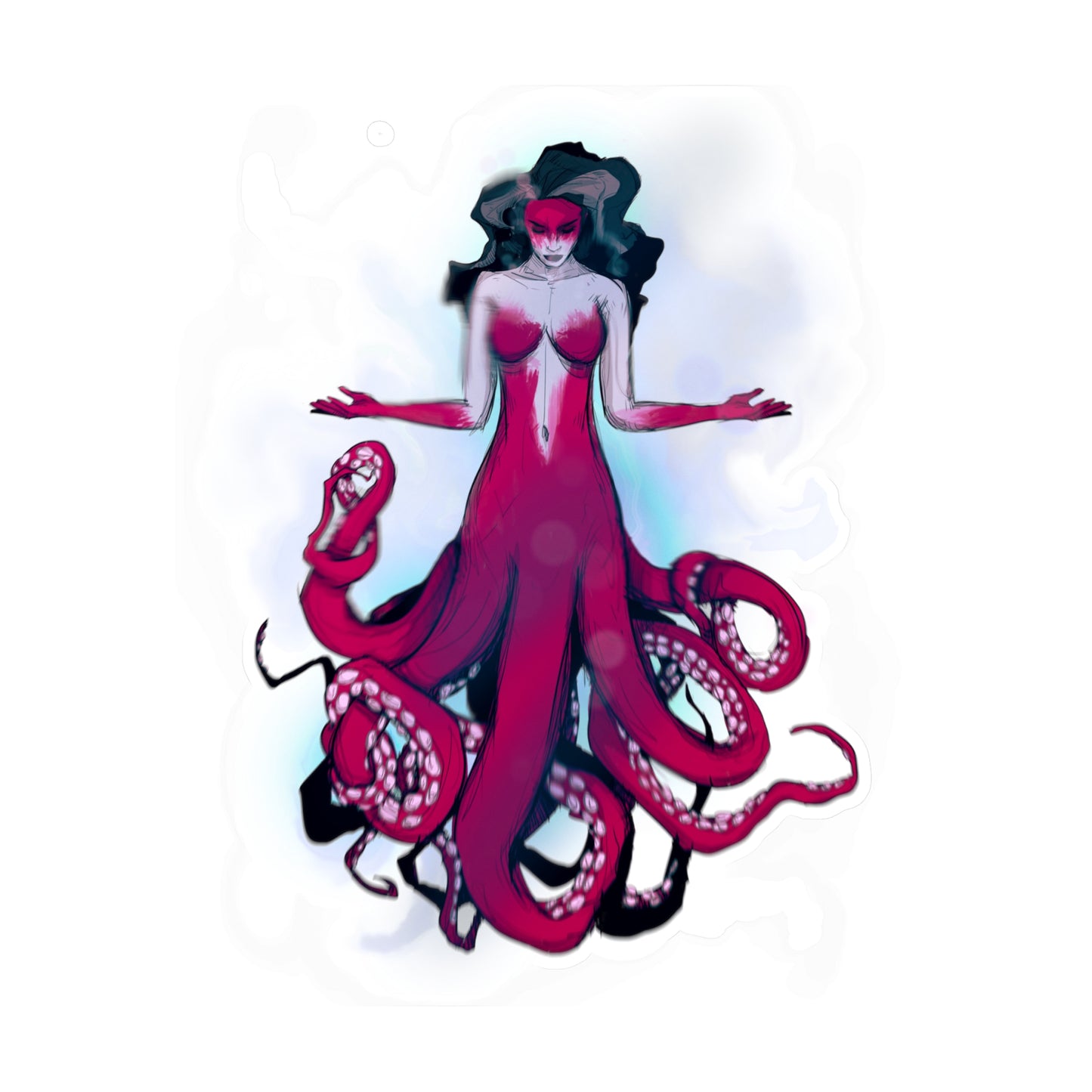 Sea Witch Kiss-Cut Vinyl Decal