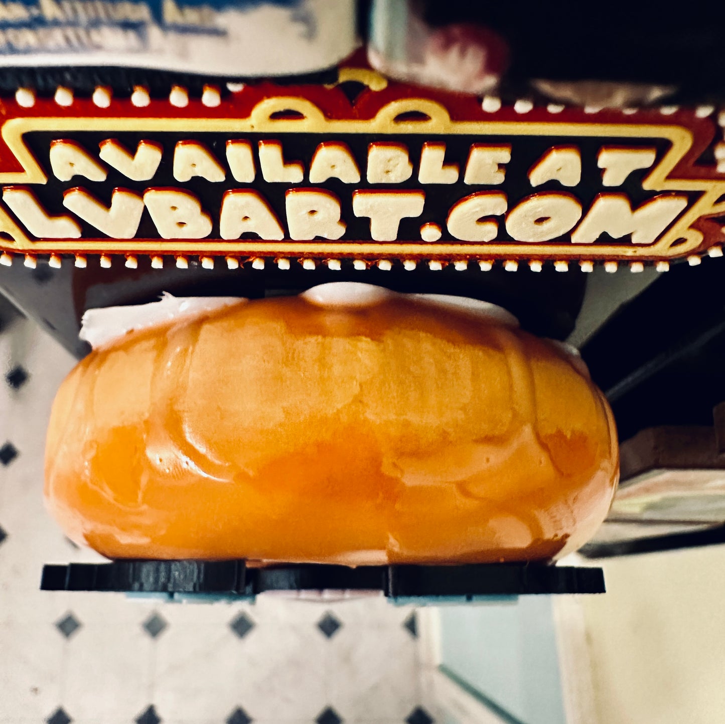 Glazed Donut 3D Print Resin Fridge Magnet