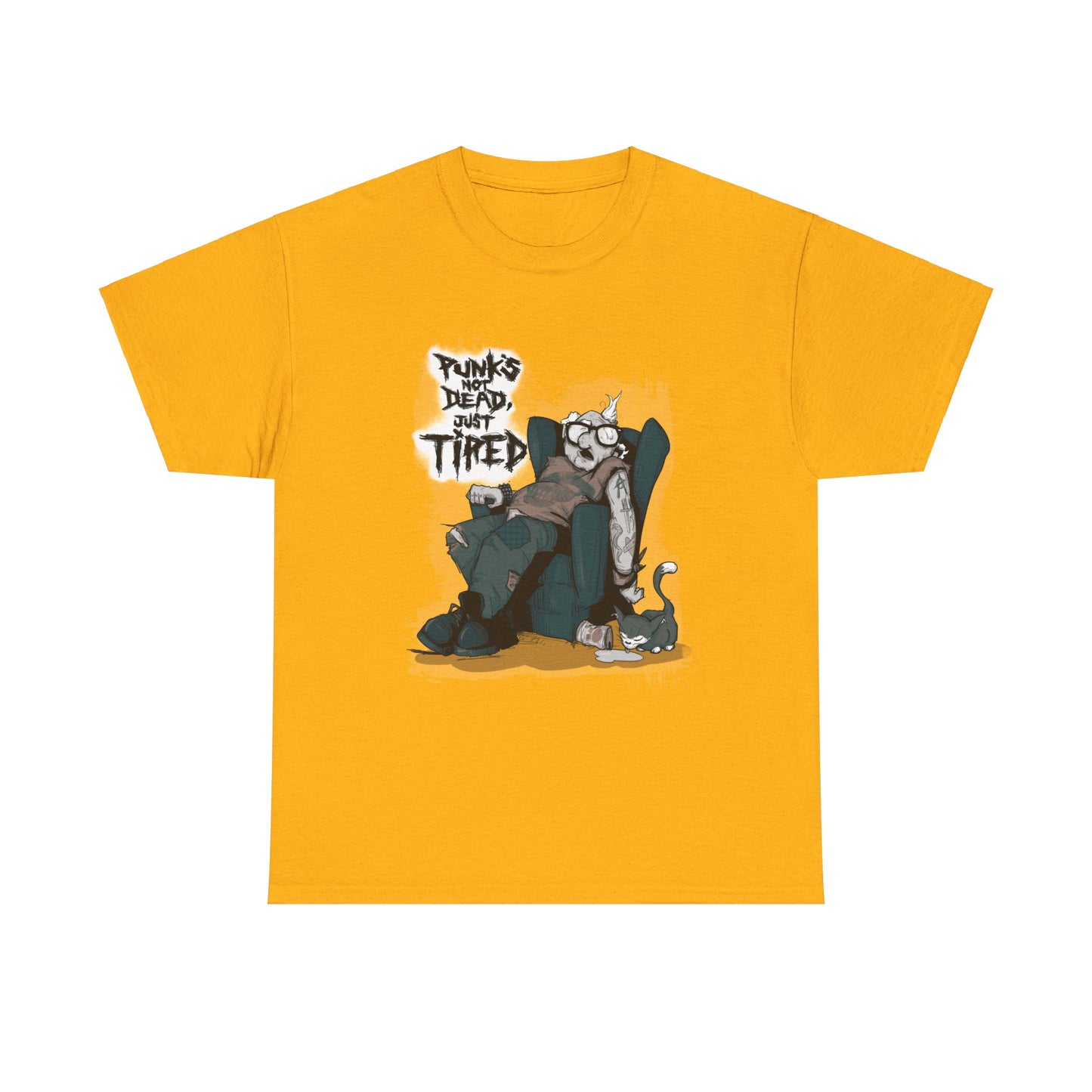 Old Punk Unisex Heavy Cotton Tee