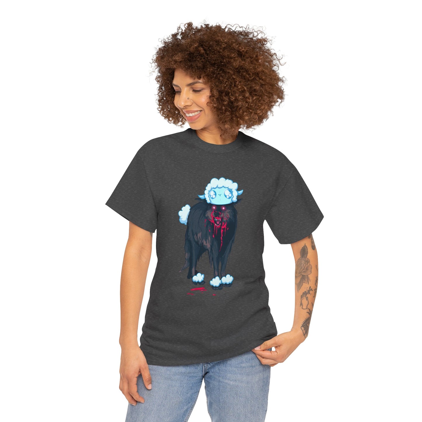 Wolf In Sheep's Clothing Unisex Heavy Cotton Tee