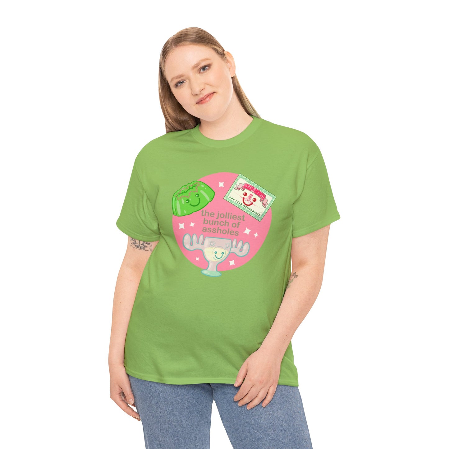 The Jolliest Bunch Of Assholes Unisex Heavy Cotton Tee