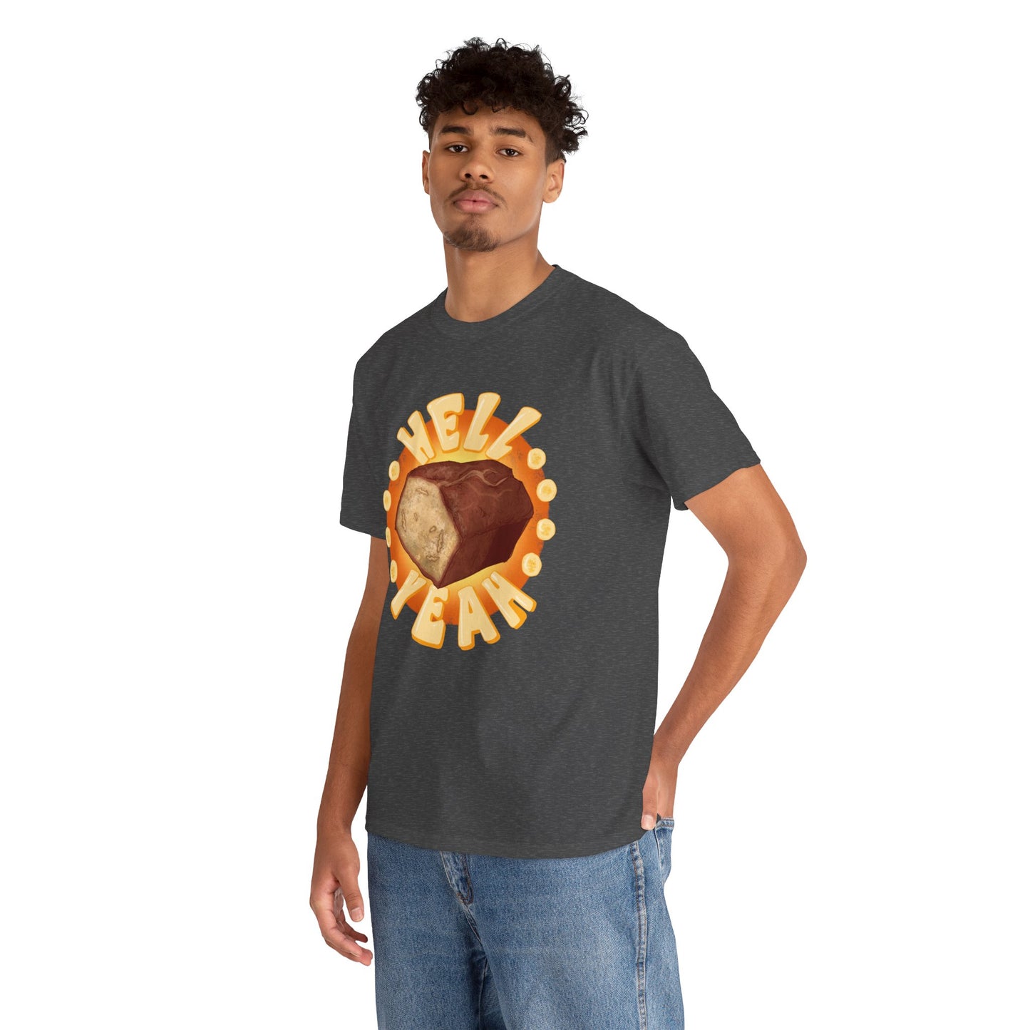Banana Bread At Work Unisex Heavy Cotton Tee