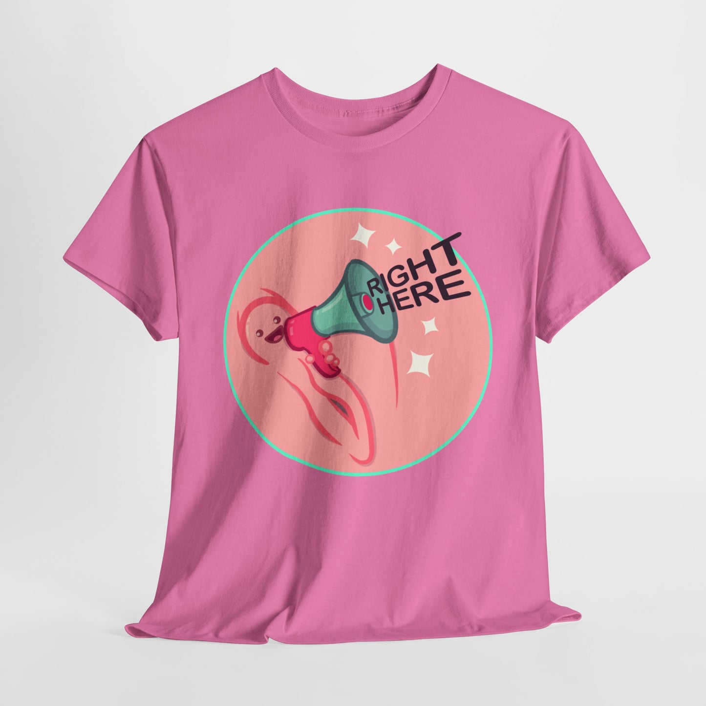 Right Here Unisex Heavy Cotton Tee