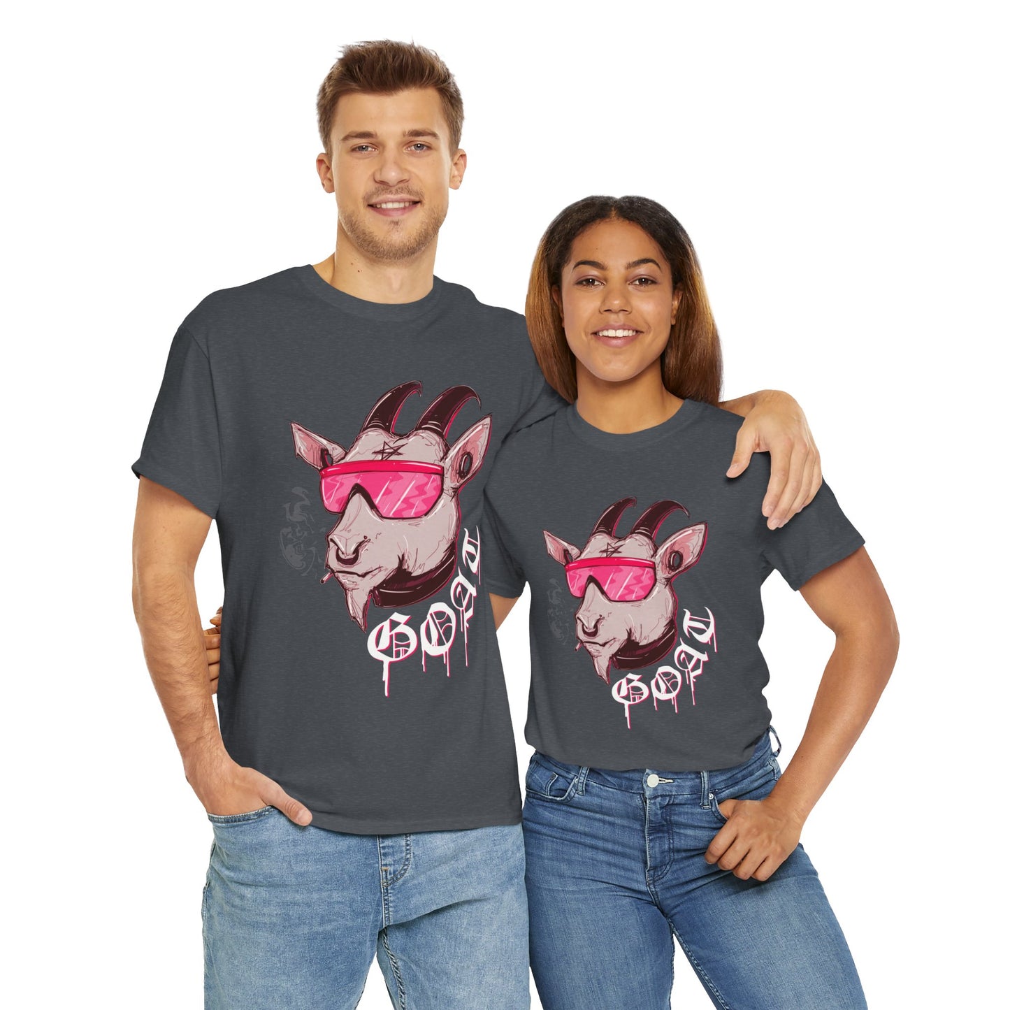 GOAT Unisex Heavy Cotton Tee