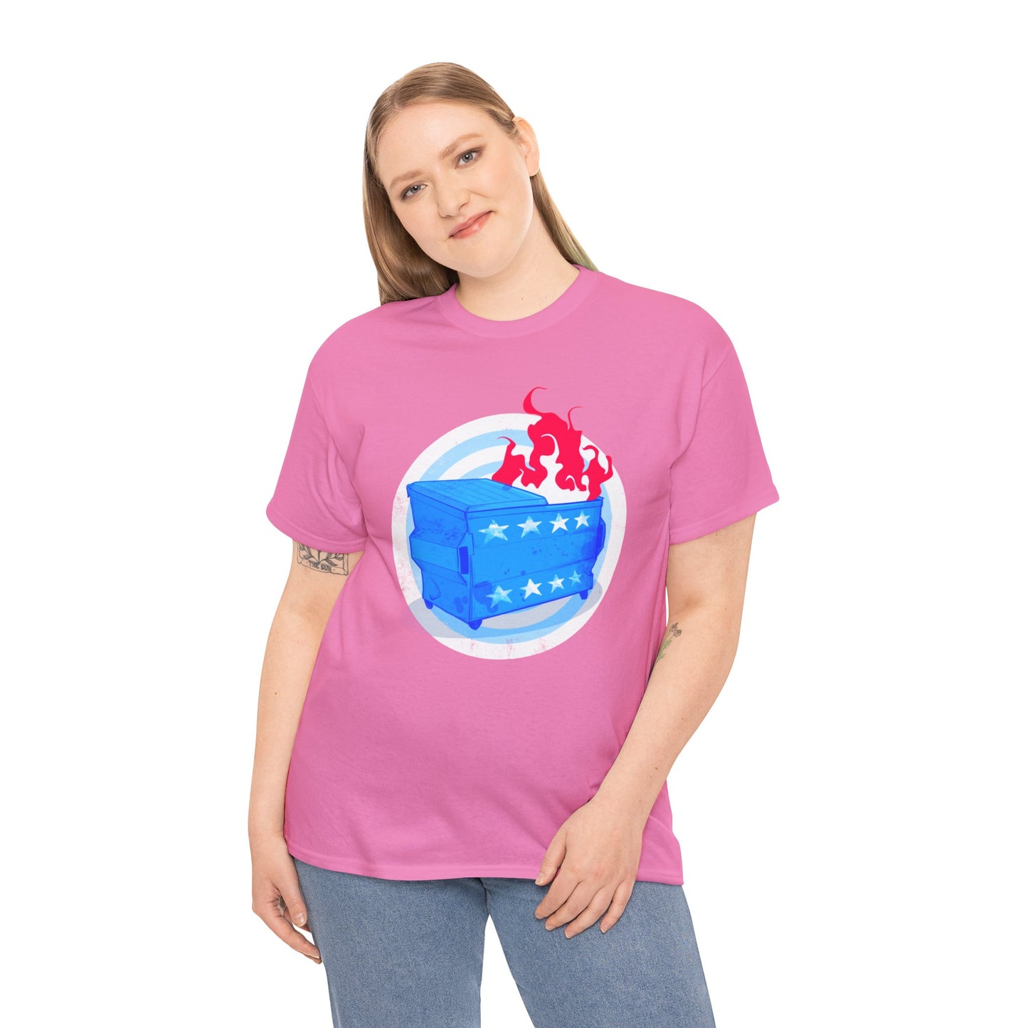 American Dumpster Firre Unisex Heavy Cotton Tee