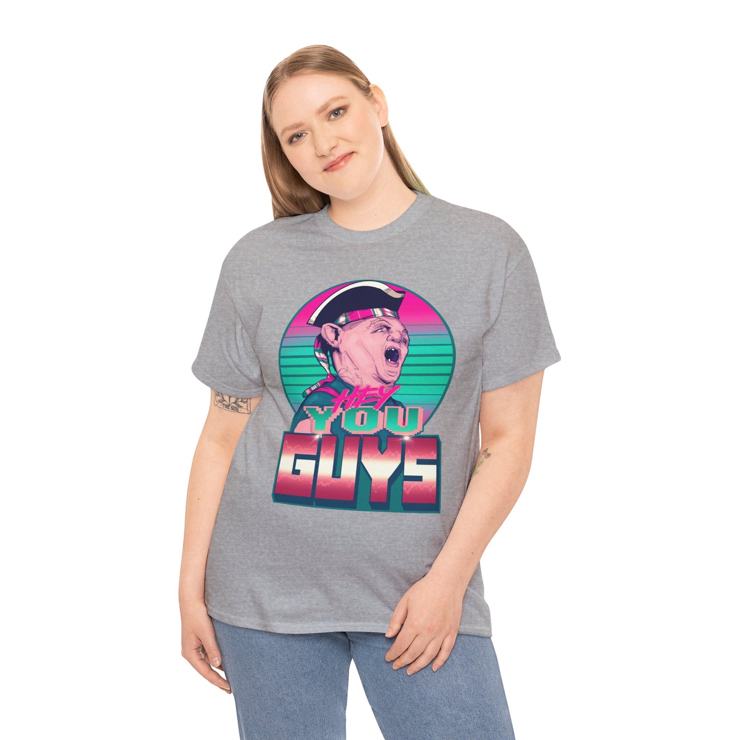Hey You Guys Unisex Heavy Cotton Tee