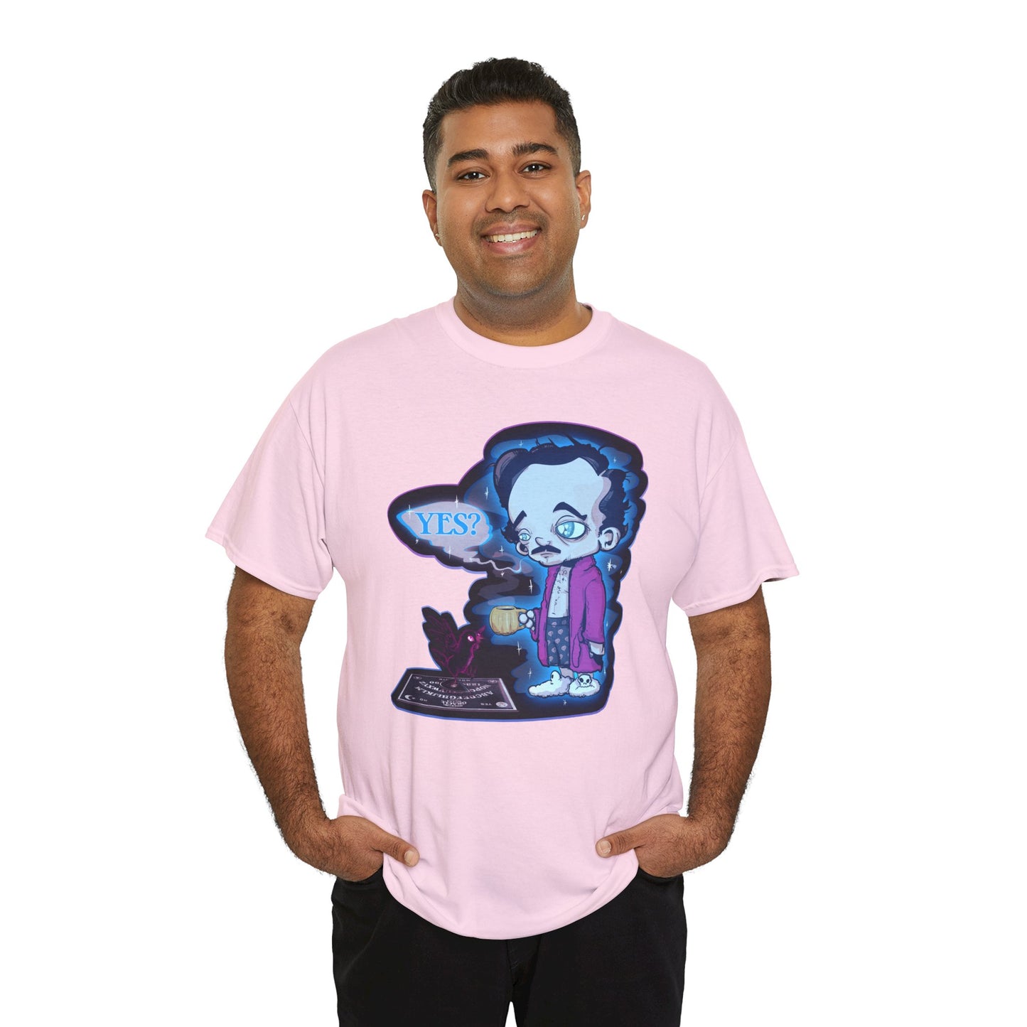 Edgar Allan Ghost Unisex Heavy Cotton Tee