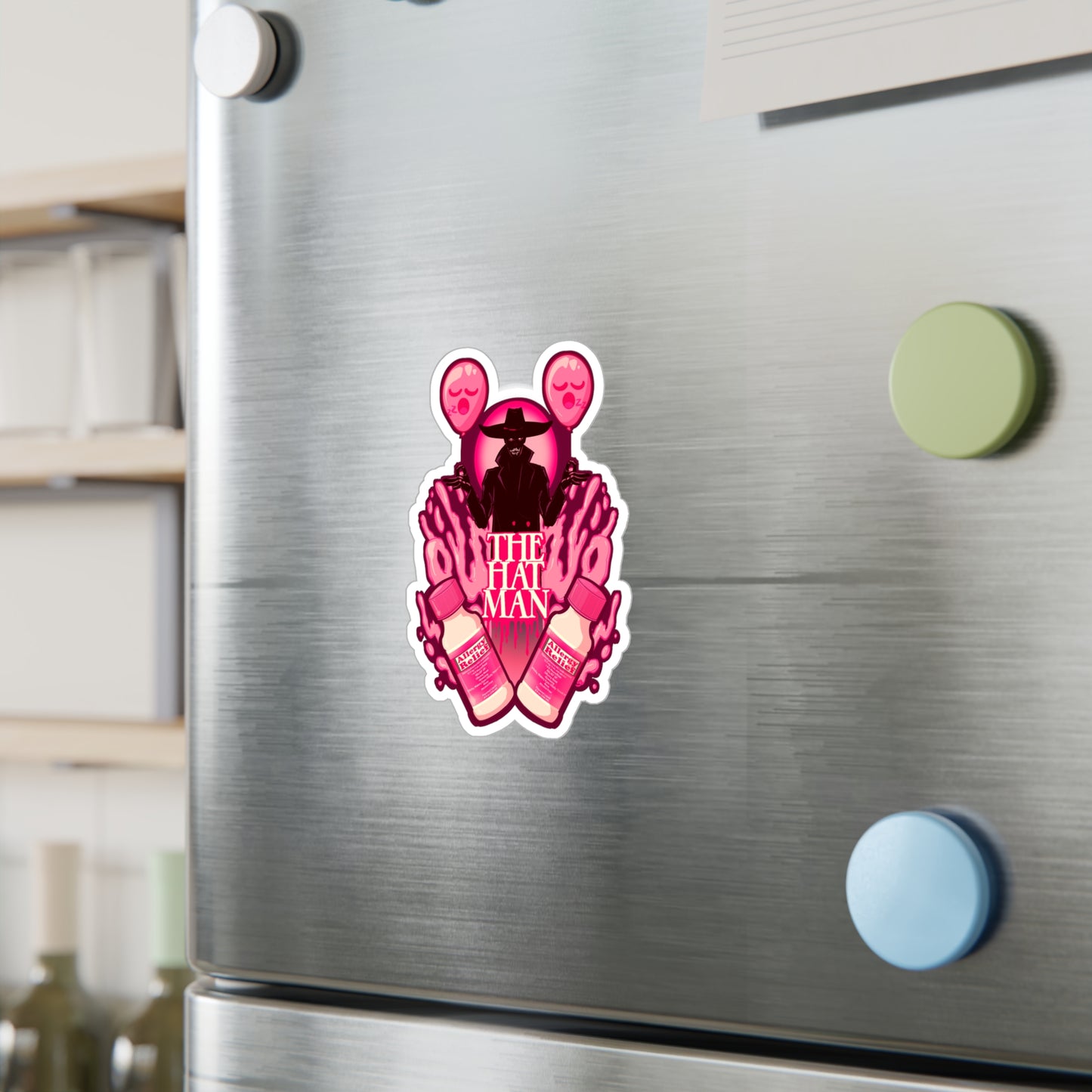 The Hat Man Kiss-Cut Vinyl Decal