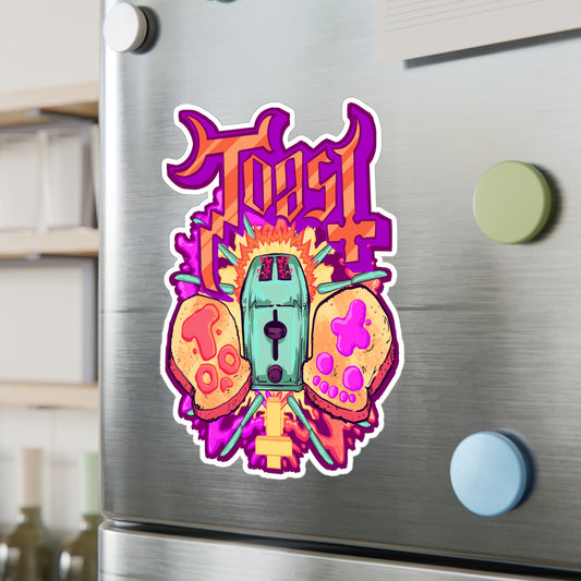 Toast Kiss-Cut Vinyl Decal