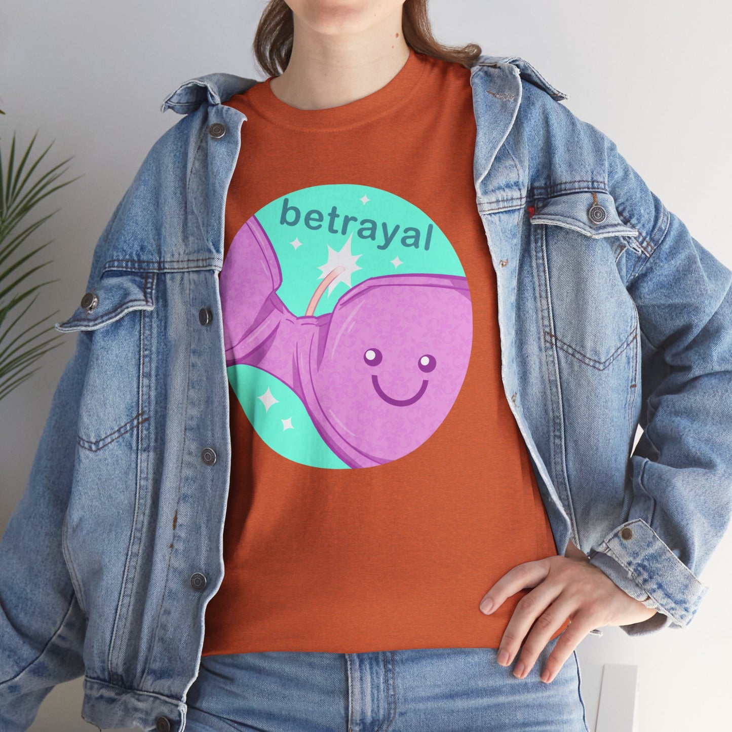 Bra Betrayal Unisex Heavy Cotton Tee