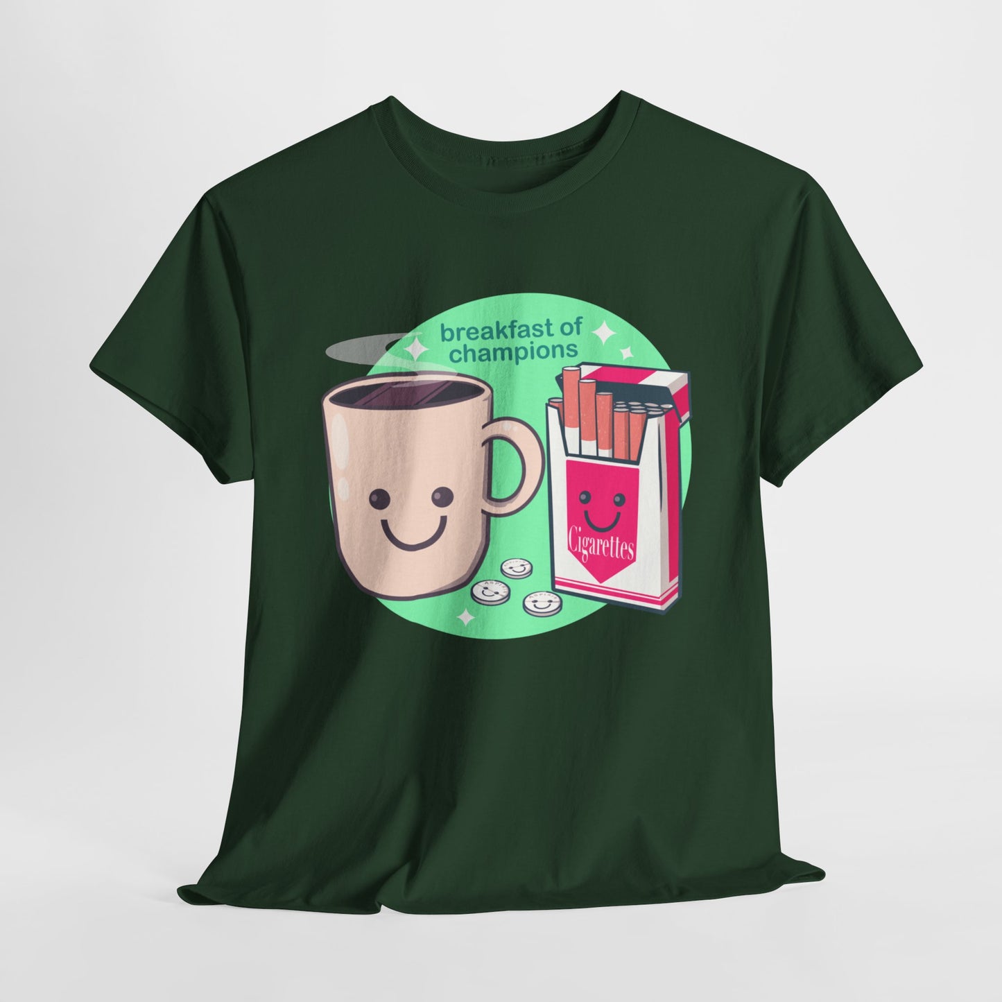 Breakfast of Champions Unisex Heavy Cotton Tee