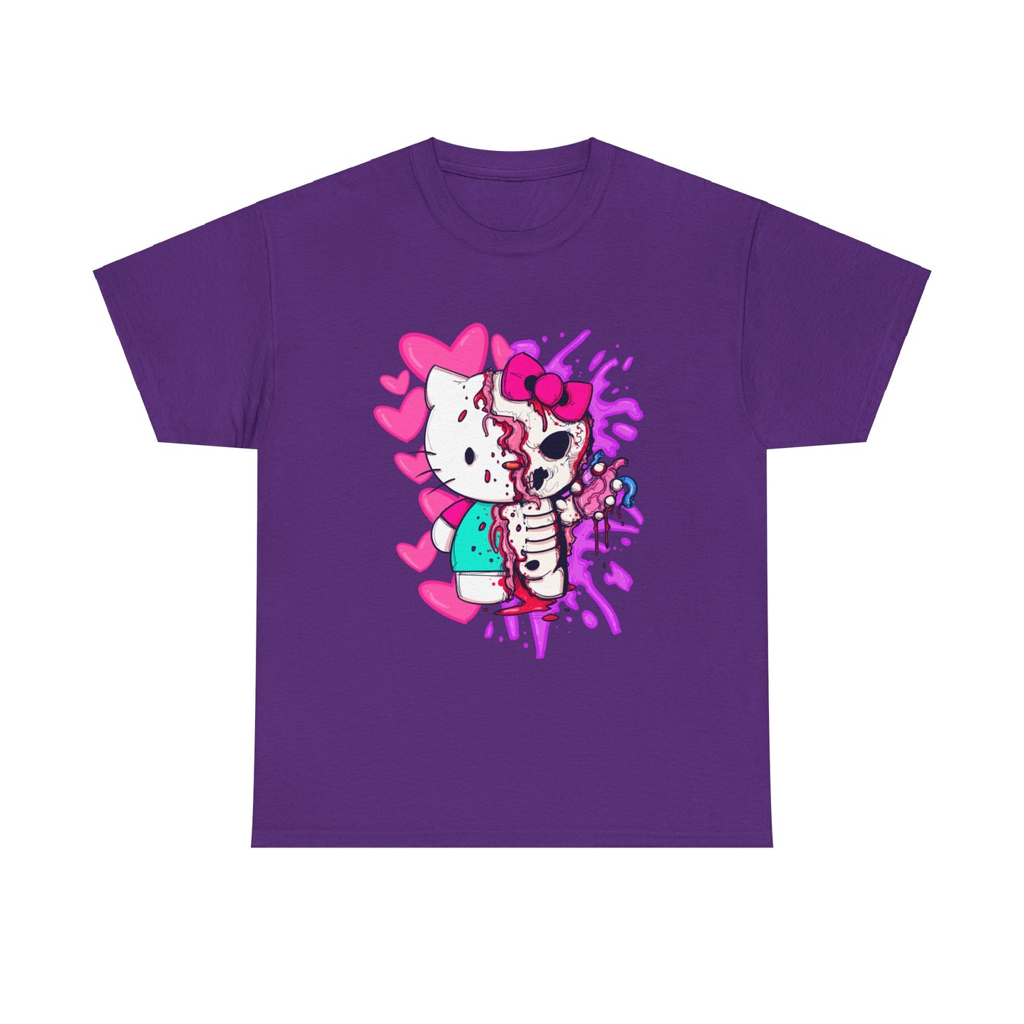 Zombie Kitty Unisex Heavy Cotton Patreon Tee