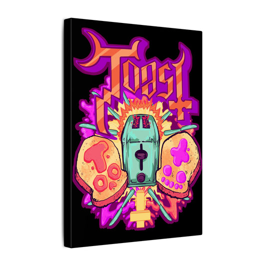 Toast Matte Canvas Stretched