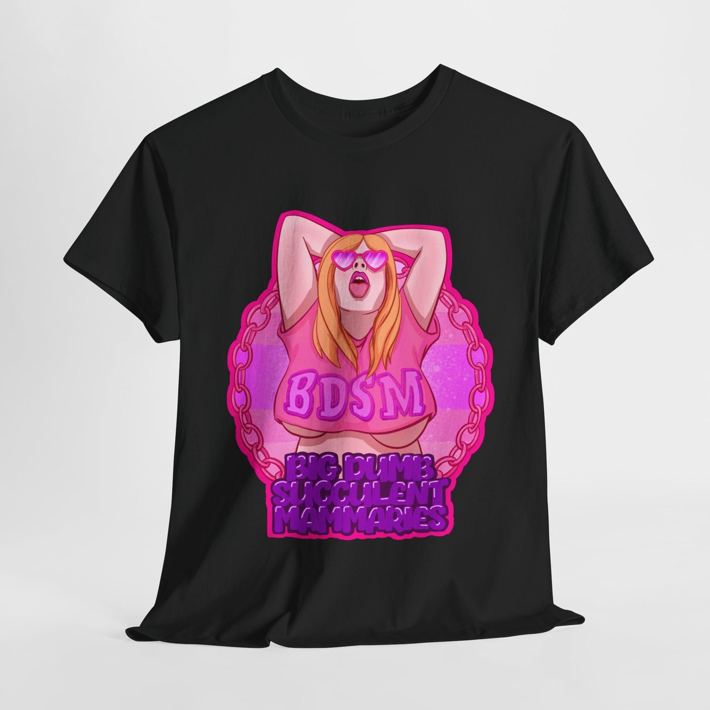 Big Dumb Succulent Mammaries Unisex Heavy Cotton Tee