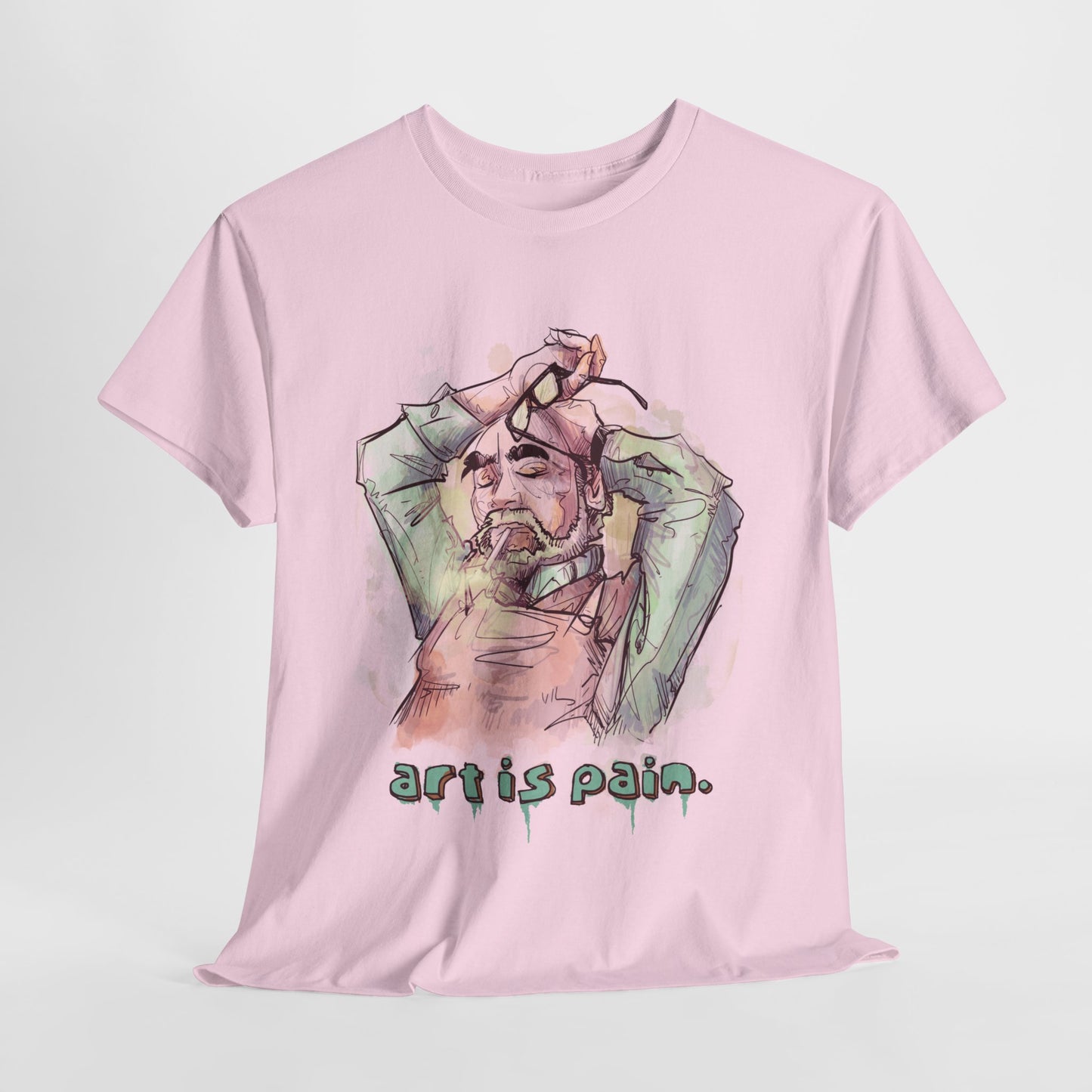 Art Is Pain Unisex Heavy Cotton Tee