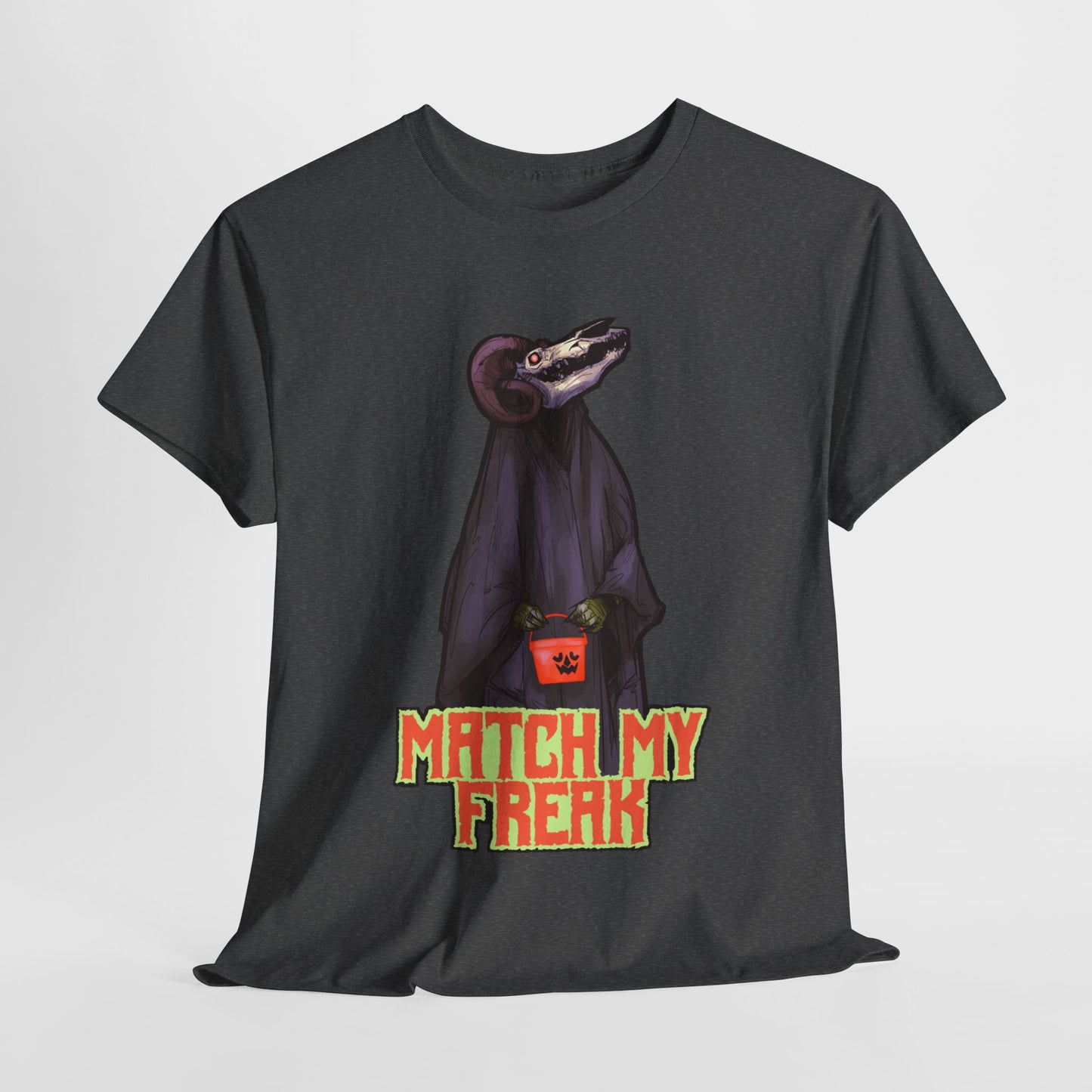 Match My Freak Halloween Unisex Heavy Cotton Tee