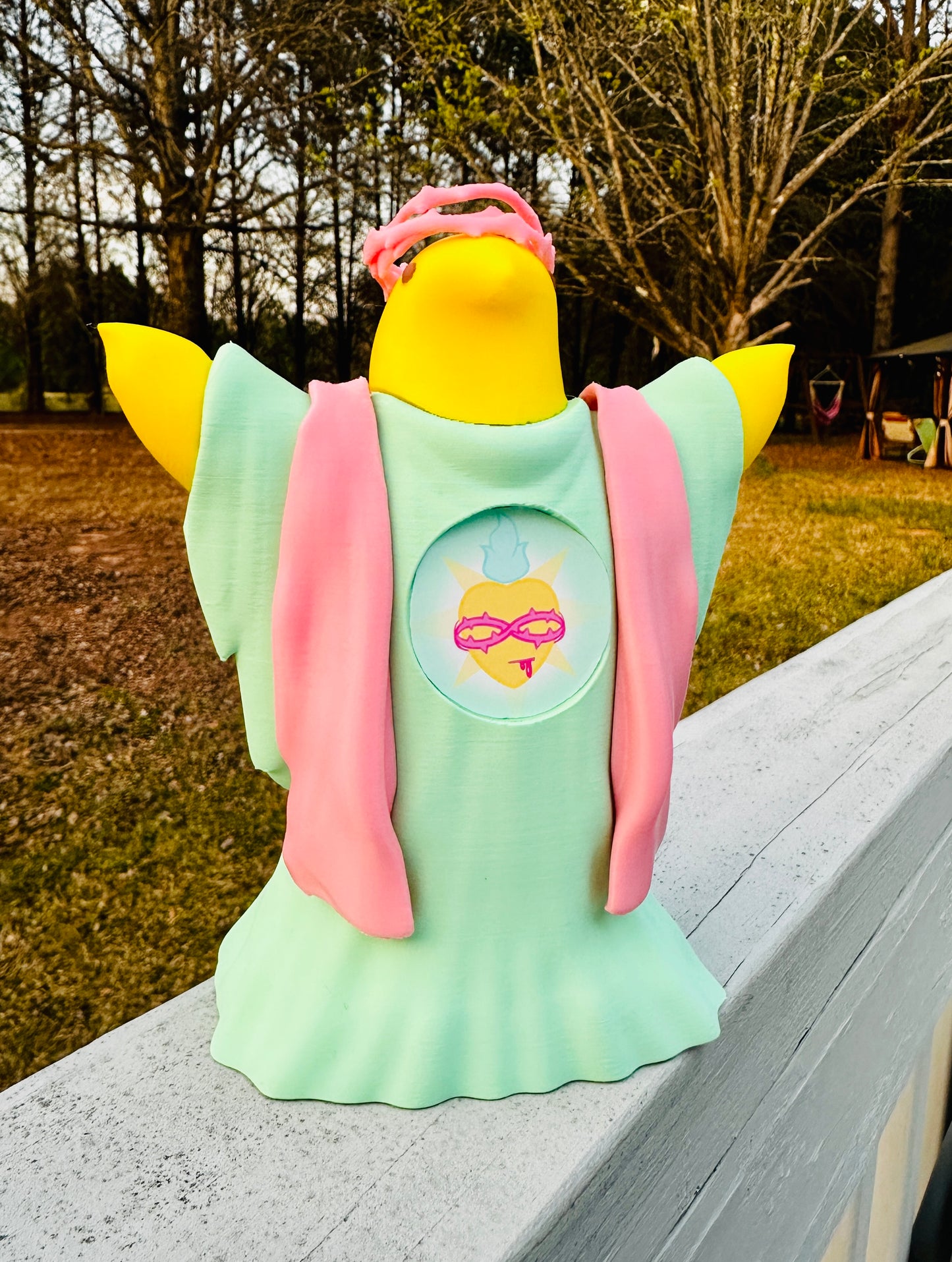 Peepus Christ 3D Printed Figure
