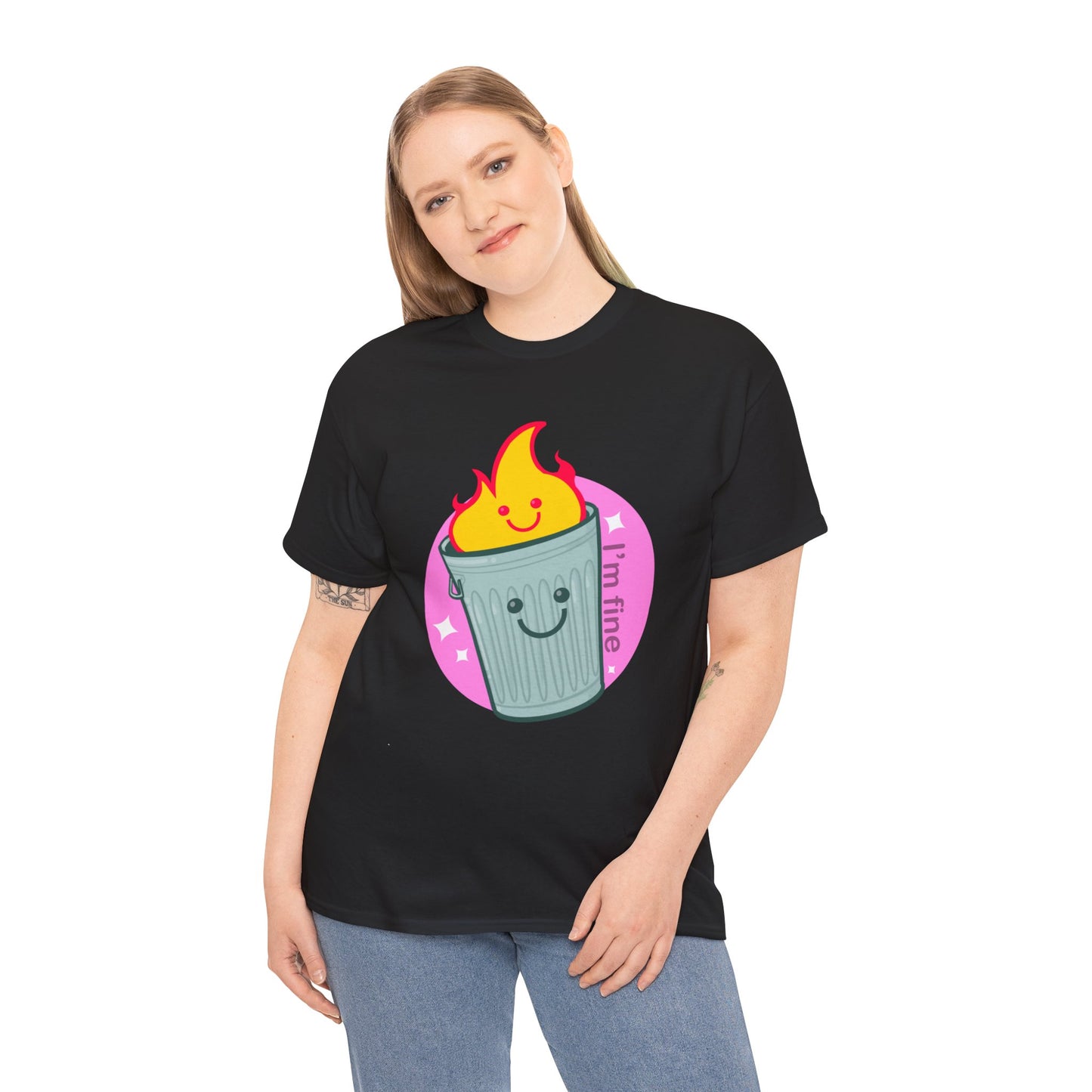 Trash Fire Unisex Heavy Cotton Tee
