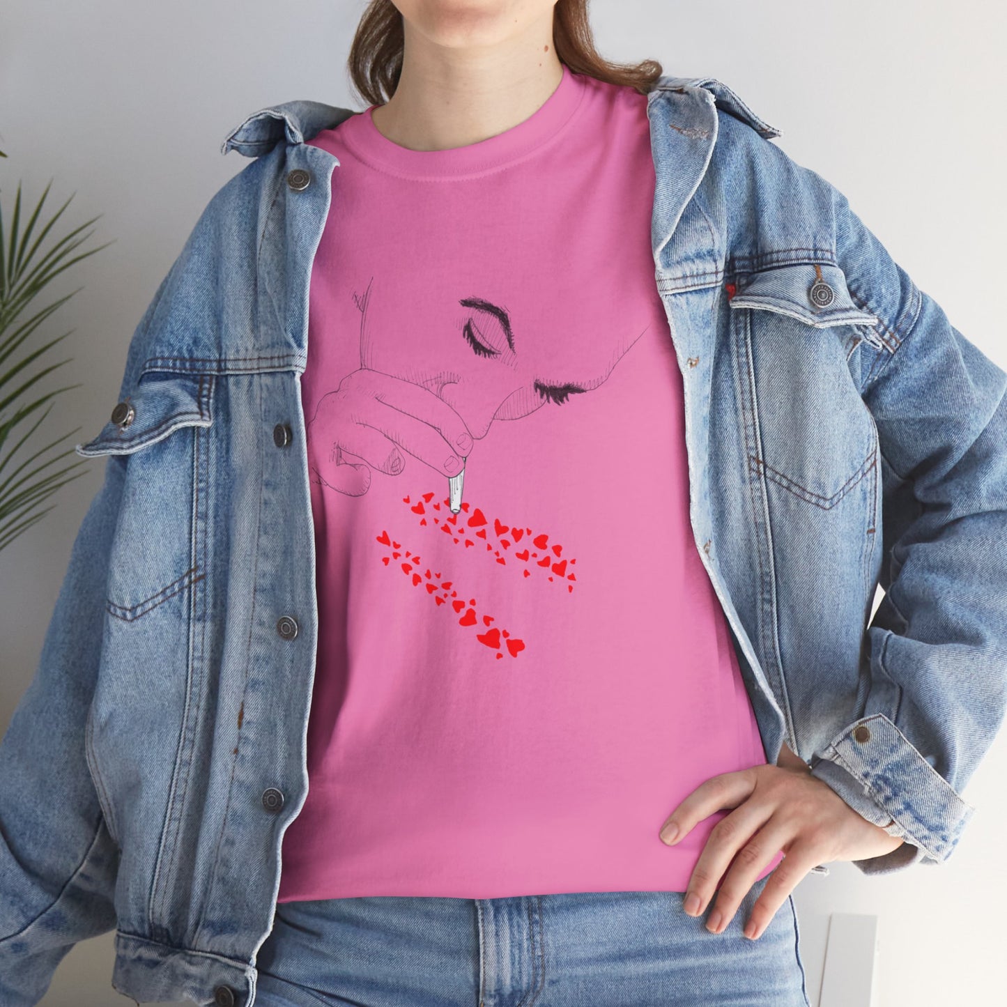 Love Addict Unisex Heavy Cotton Tee
