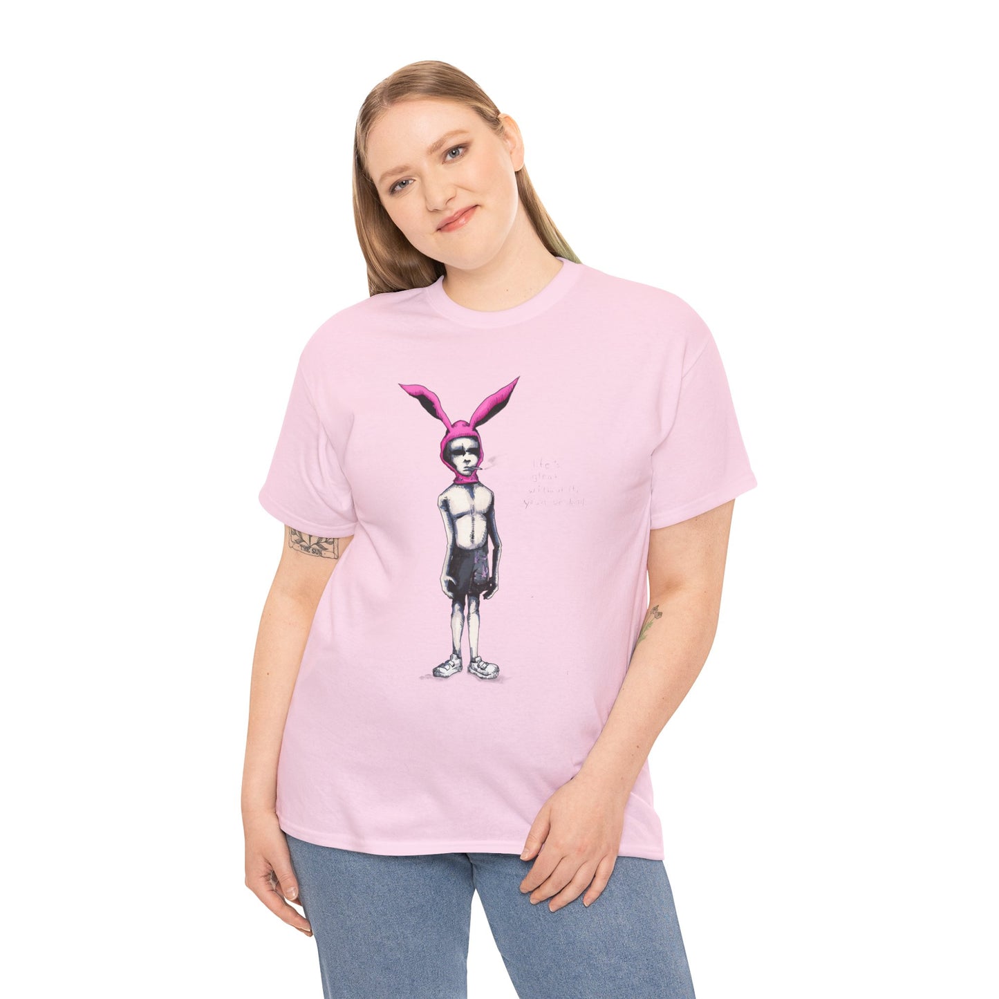Piss Rabbit Unisex Heavy Cotton Tee