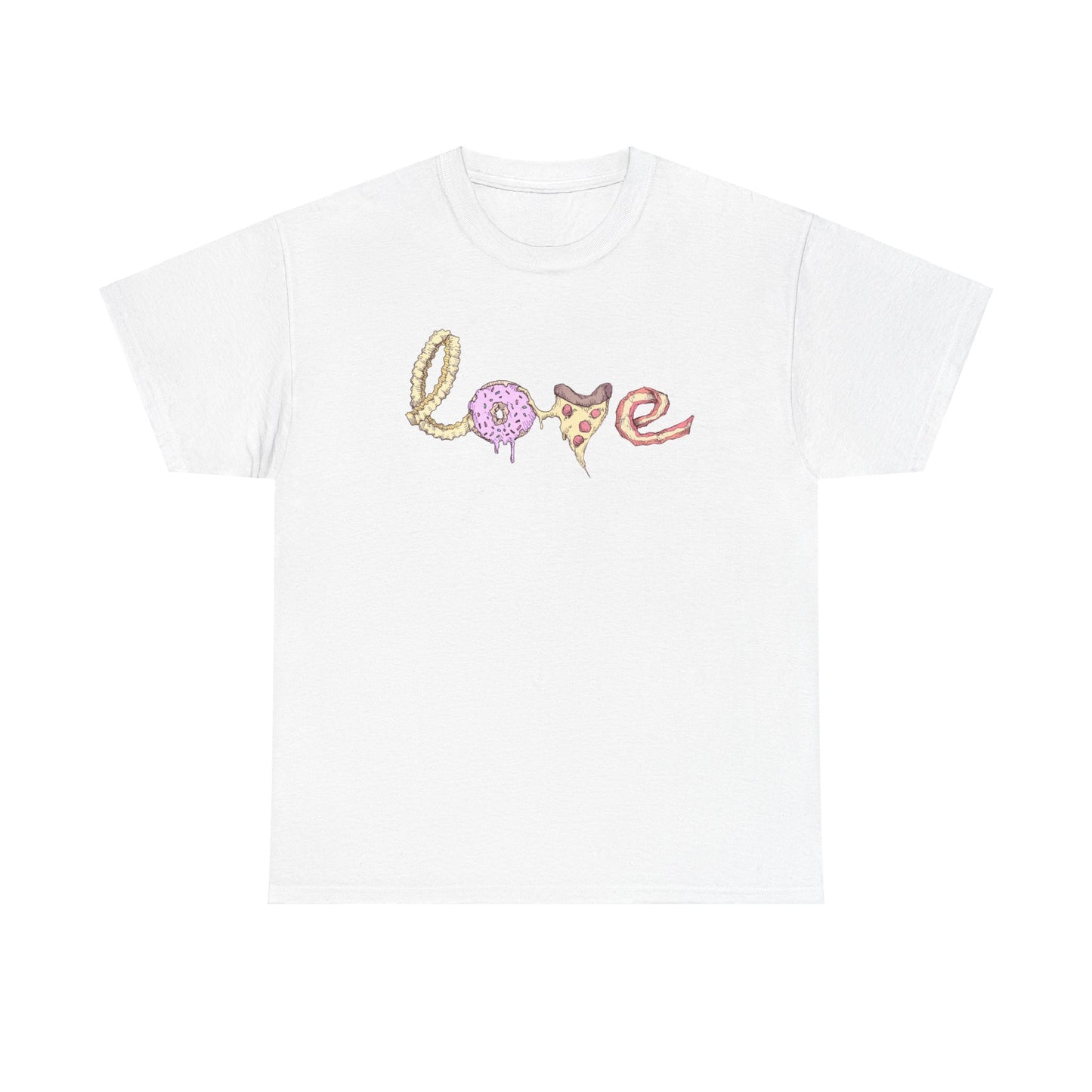 Food Love Unisex Heavy Cotton Tee
