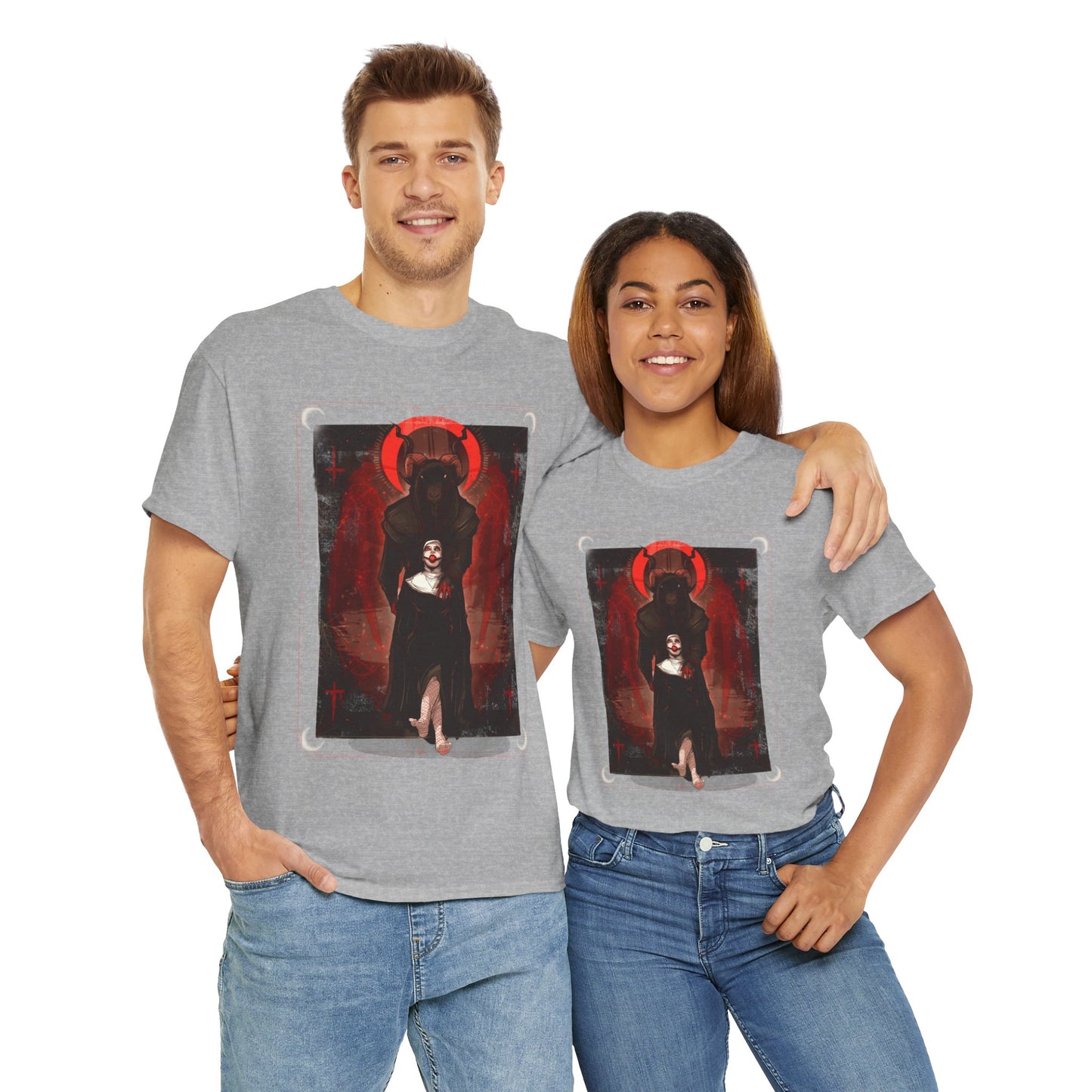 Today Satan Unisex Heavy Cotton Tee