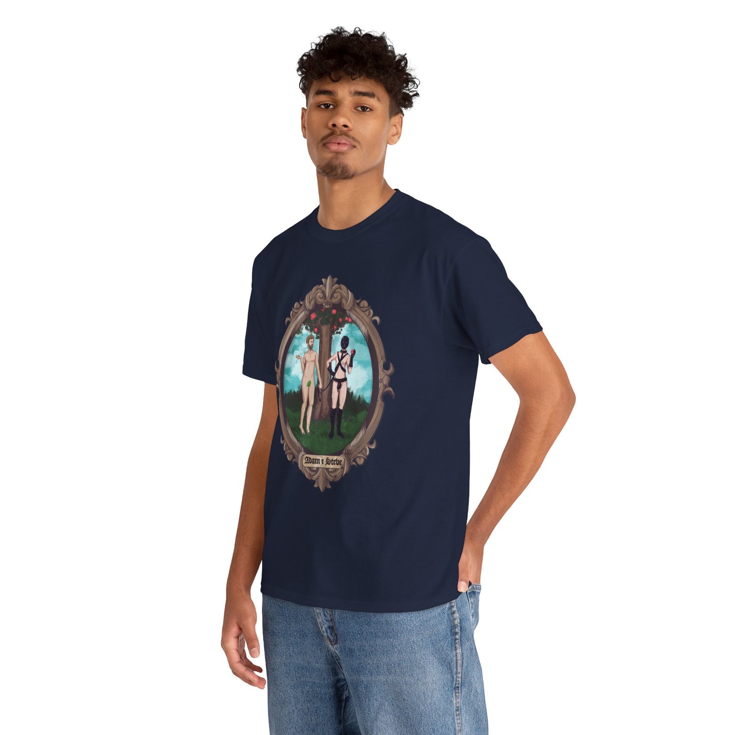 Adam & Steve Unisex Heavy Cotton Tee