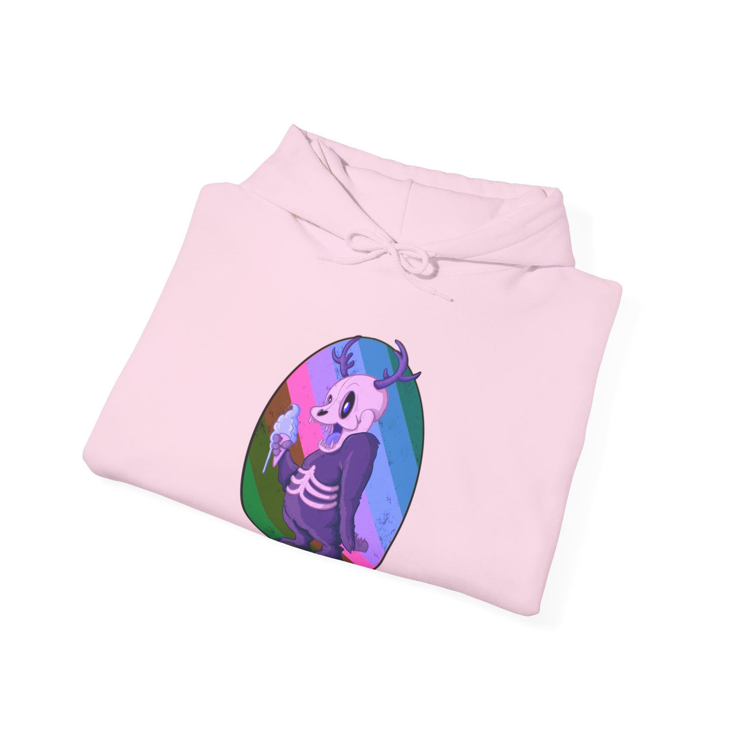 Monster Ice Cream Unisex Heavy Blend Hooded Sweatshirt