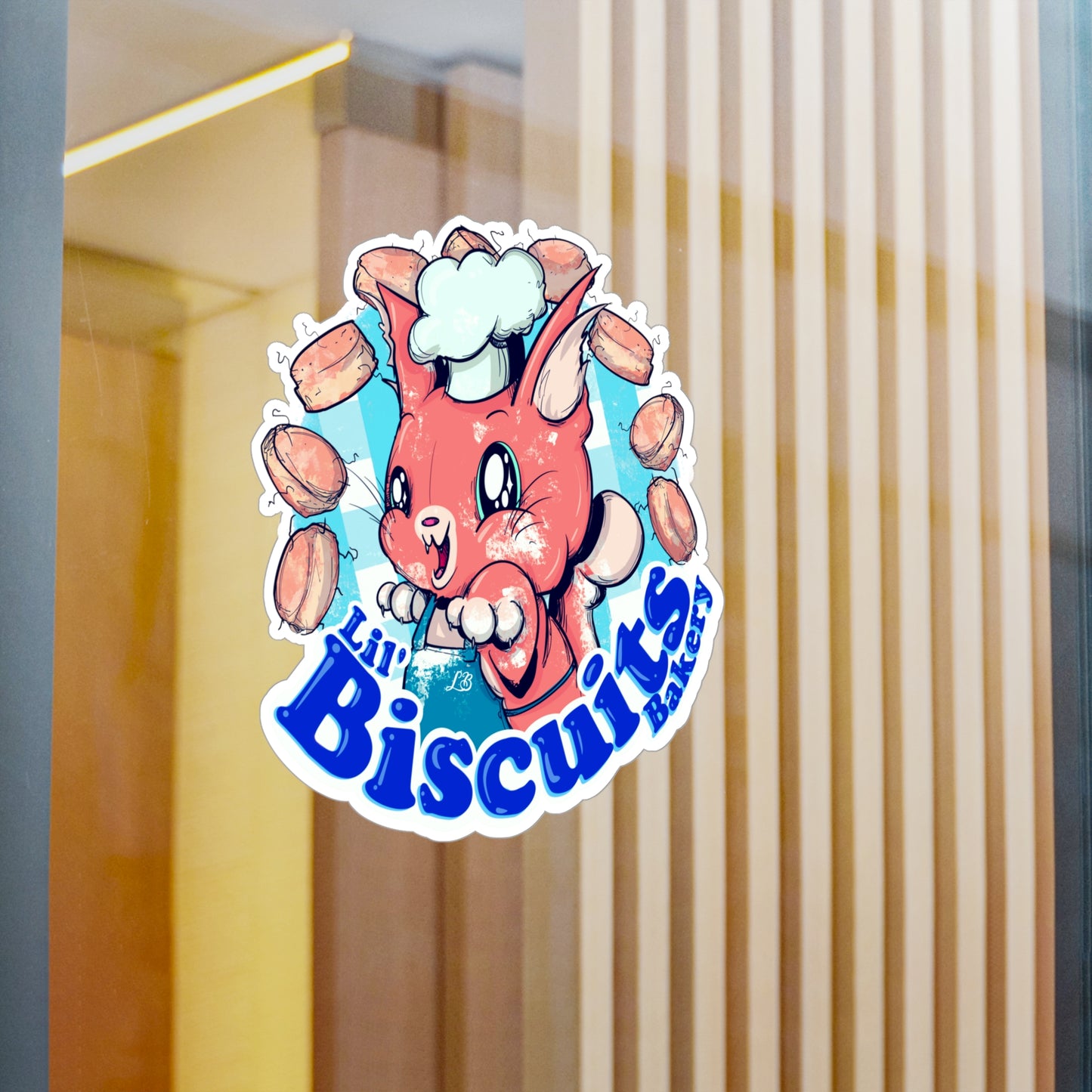 Lil Biscuits Kiss-Cut Vinyl Decal