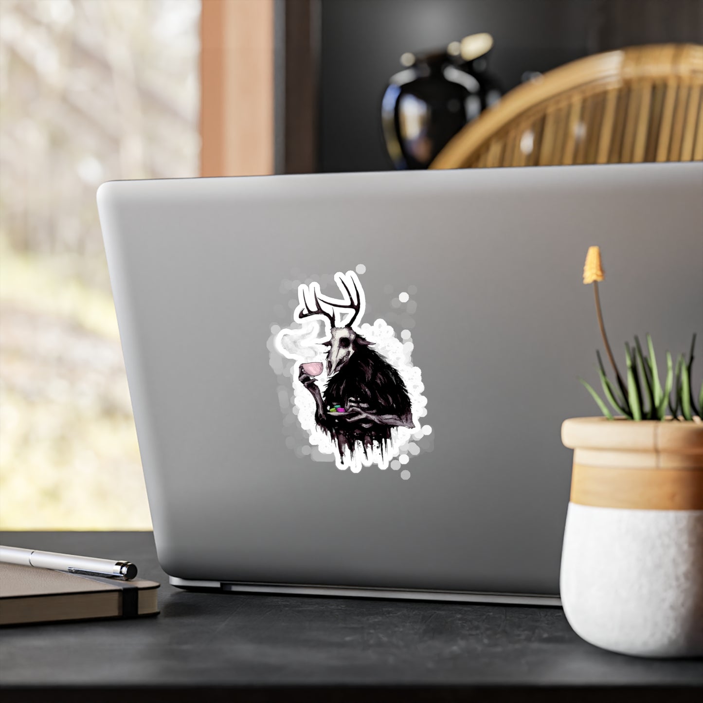 Tea Time Kiss-Cut Vinyl Decal
