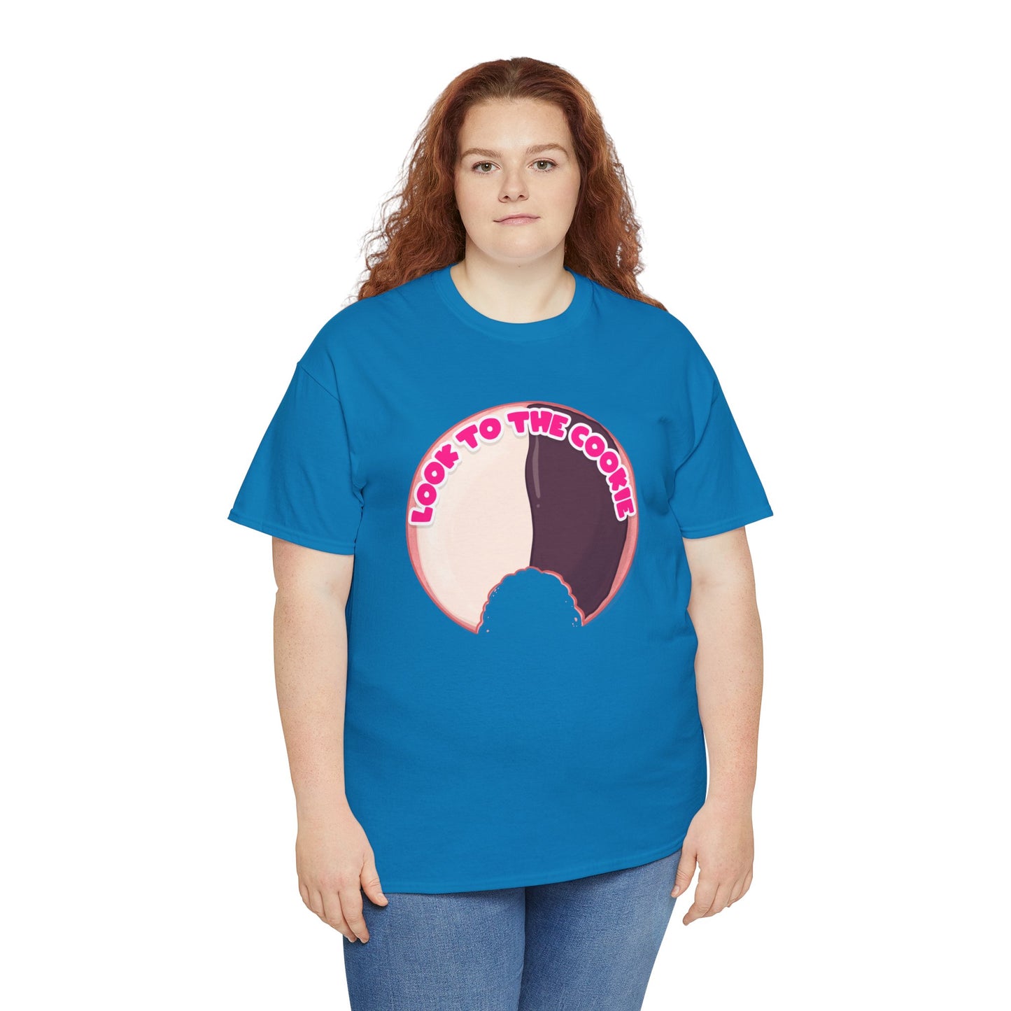 Black & White Cookie Unisex Heavy Cotton Tee