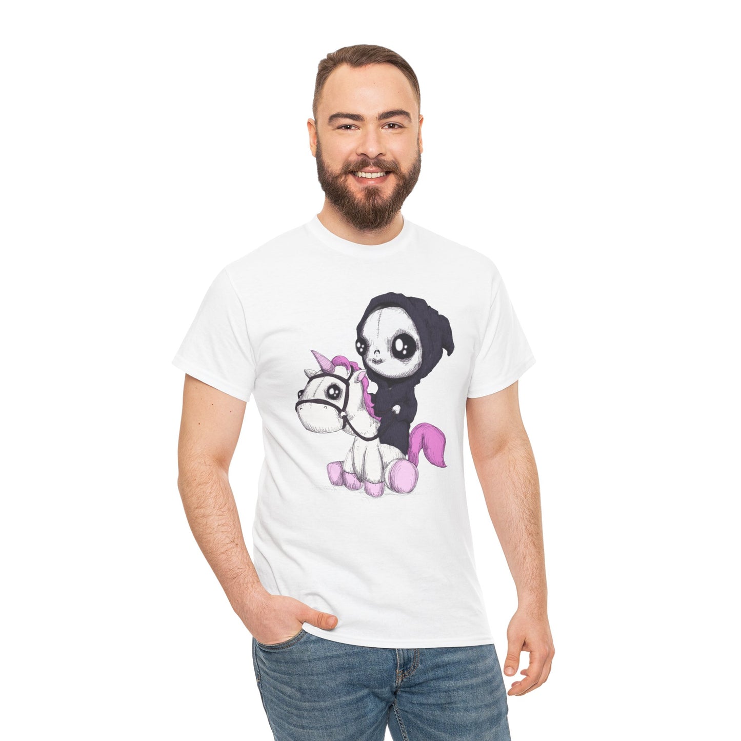 Pale Horse Unisex Heavy Cotton Tee
