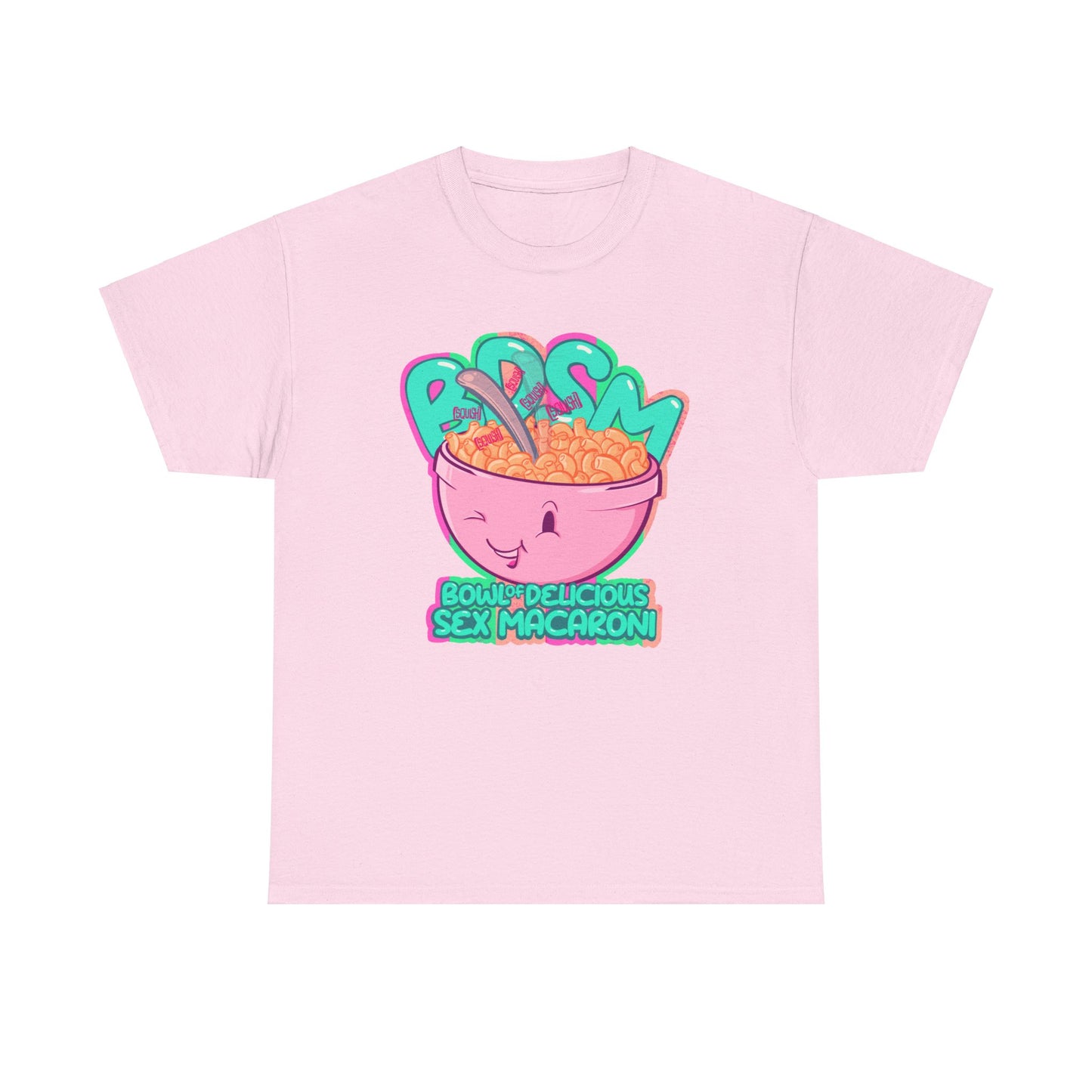 Bowl of Delicious Sex Macaroni Unisex Heavy Cotton Tee