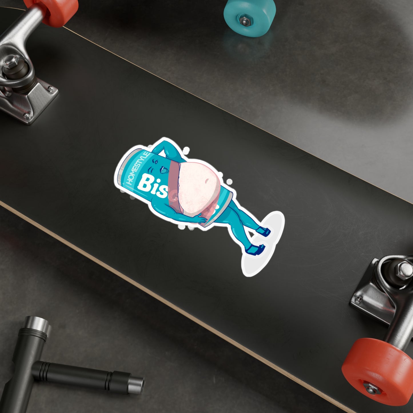 Busted Biscuits Kiss-Cut Vinyl Decal