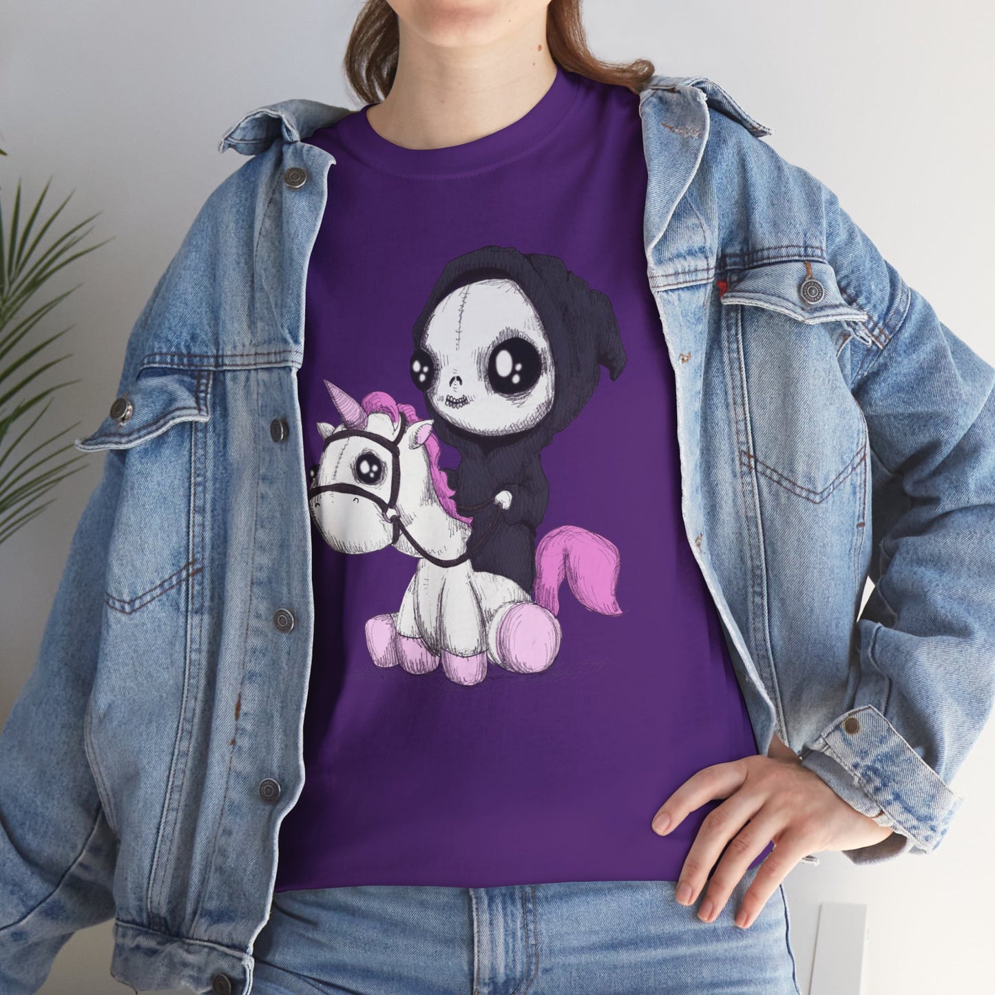 Pale Horse Unisex Heavy Cotton Tee