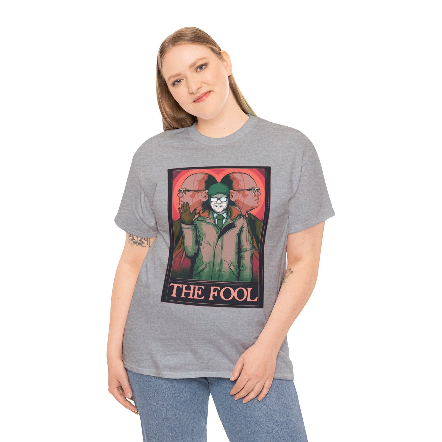 The Vampire Fool Unisex Heavy Cotton Tee