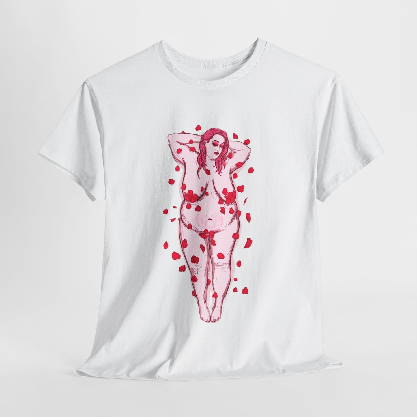 Stretch Heart Unisex Heavy Cotton Tee